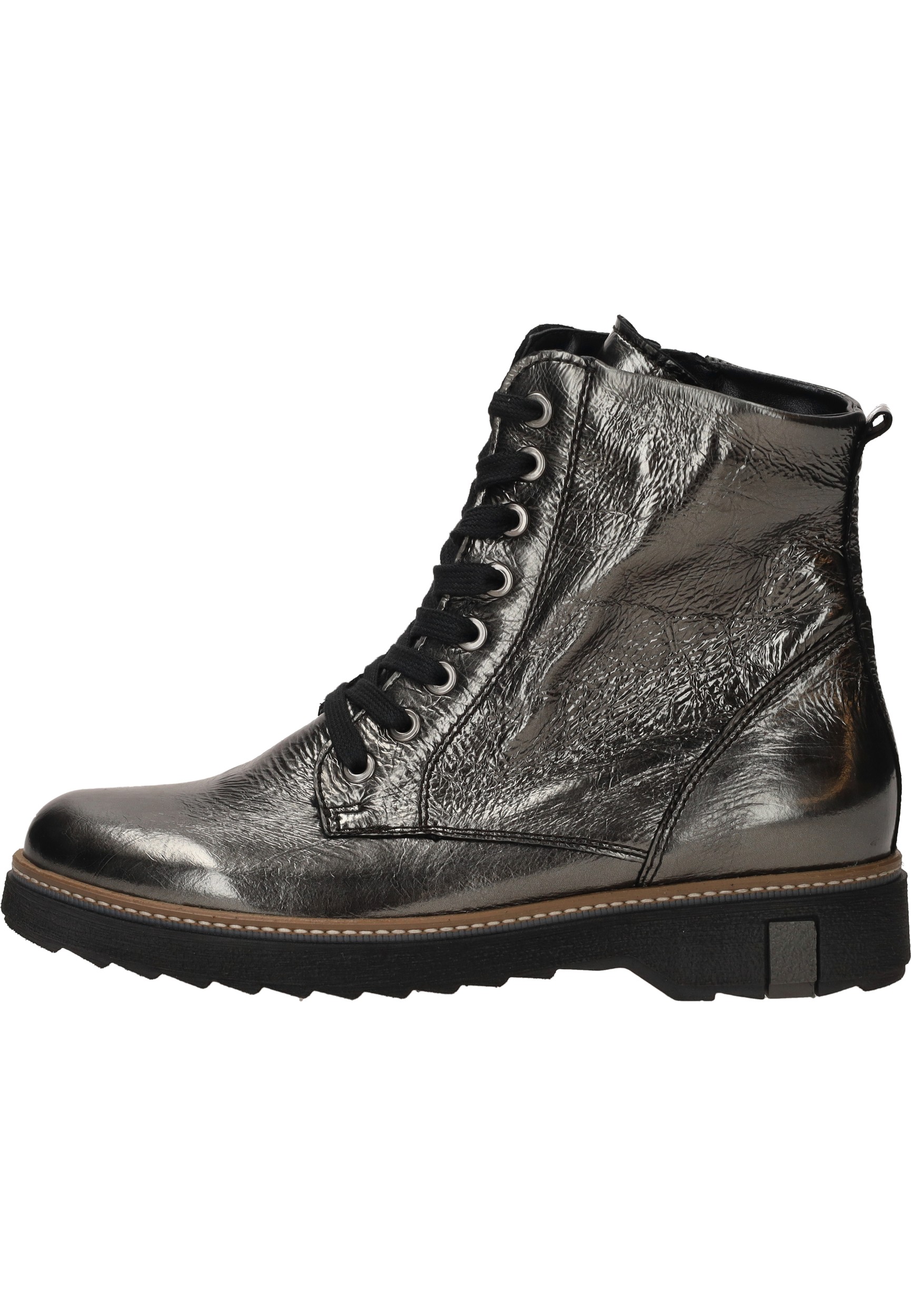 Waldlaufer Kitomi Veterboots Dames Goud – foto 5