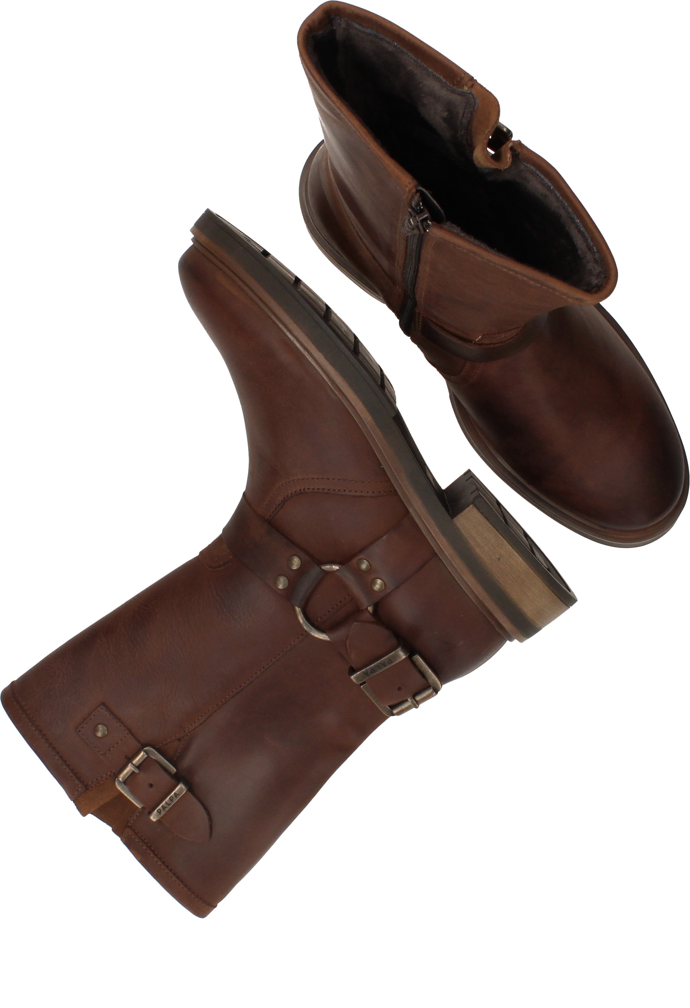 Palpa Bikerboots Dames Bruin – foto 3