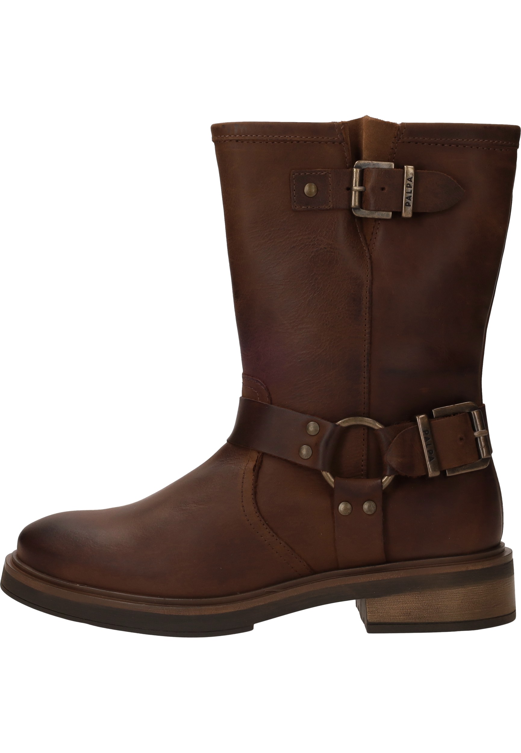 Palpa Bikerboots Dames Bruin – foto 5