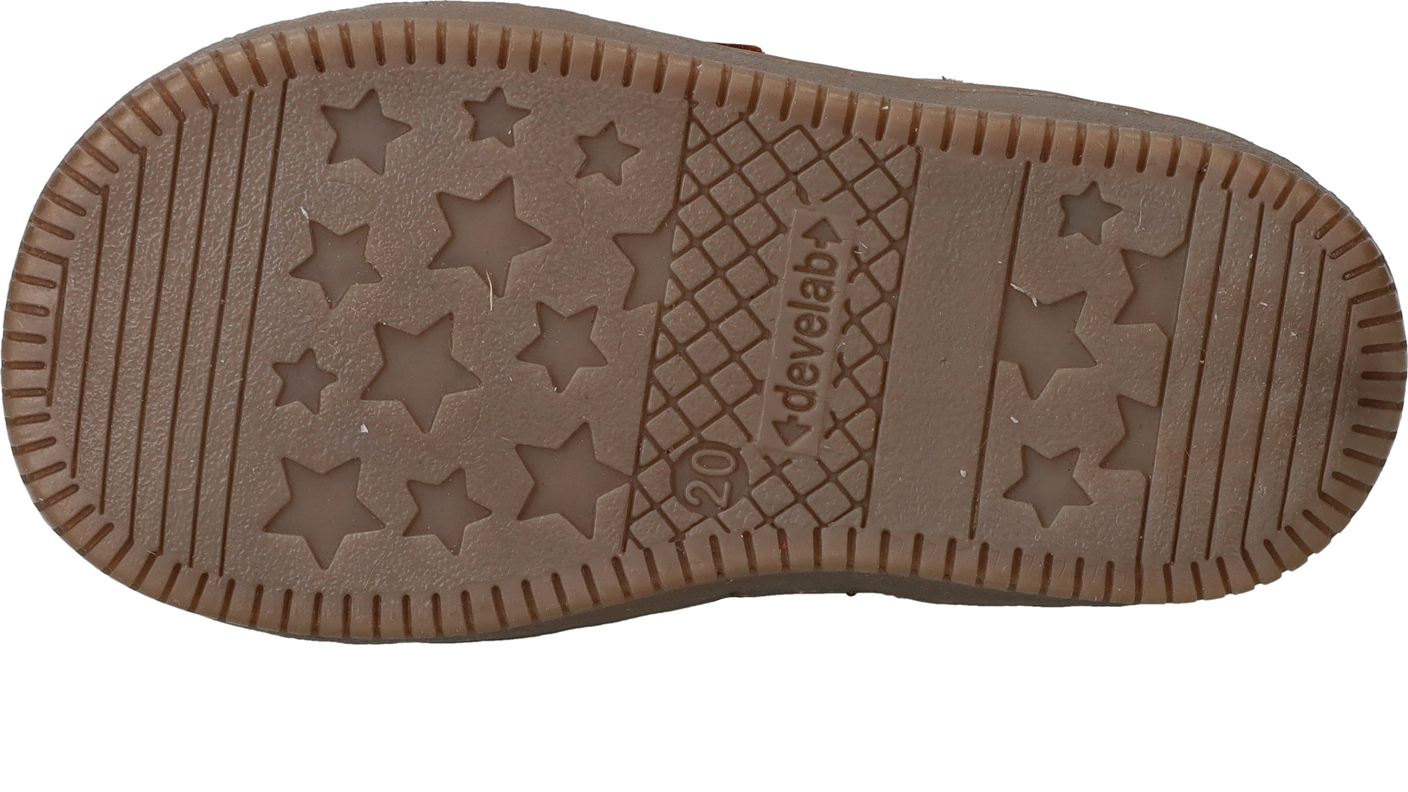 Develab Baby schoentjes Baby schoentjes - taupe - Maat 24