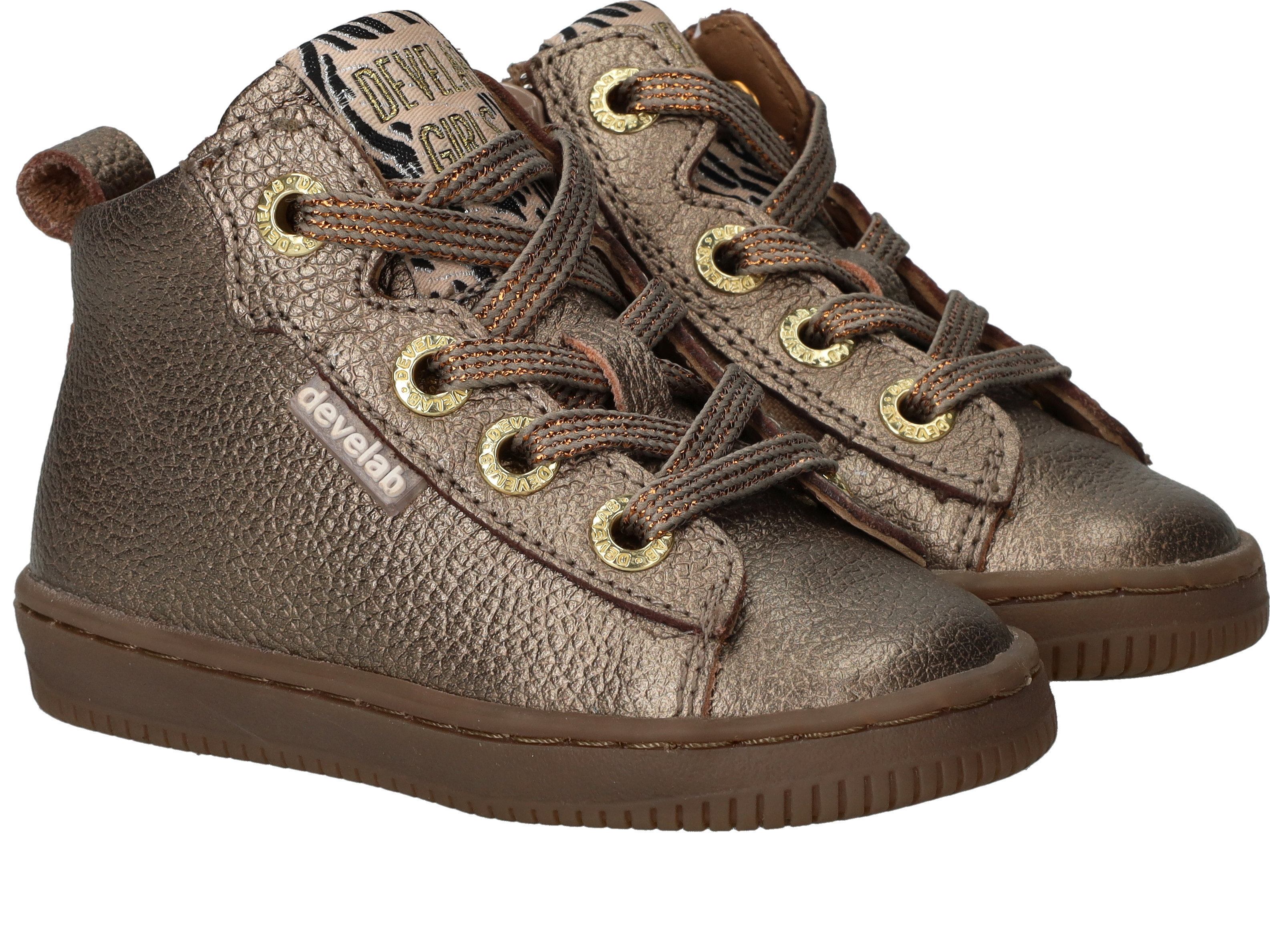 Develab Sneakers  Goud
