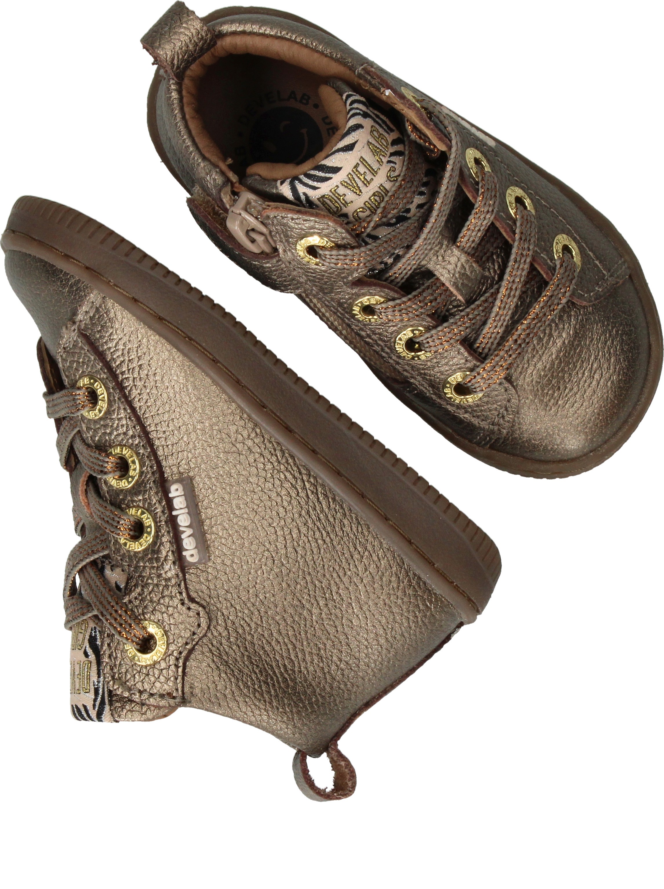 Develab Sneakers  Goud – foto 3
