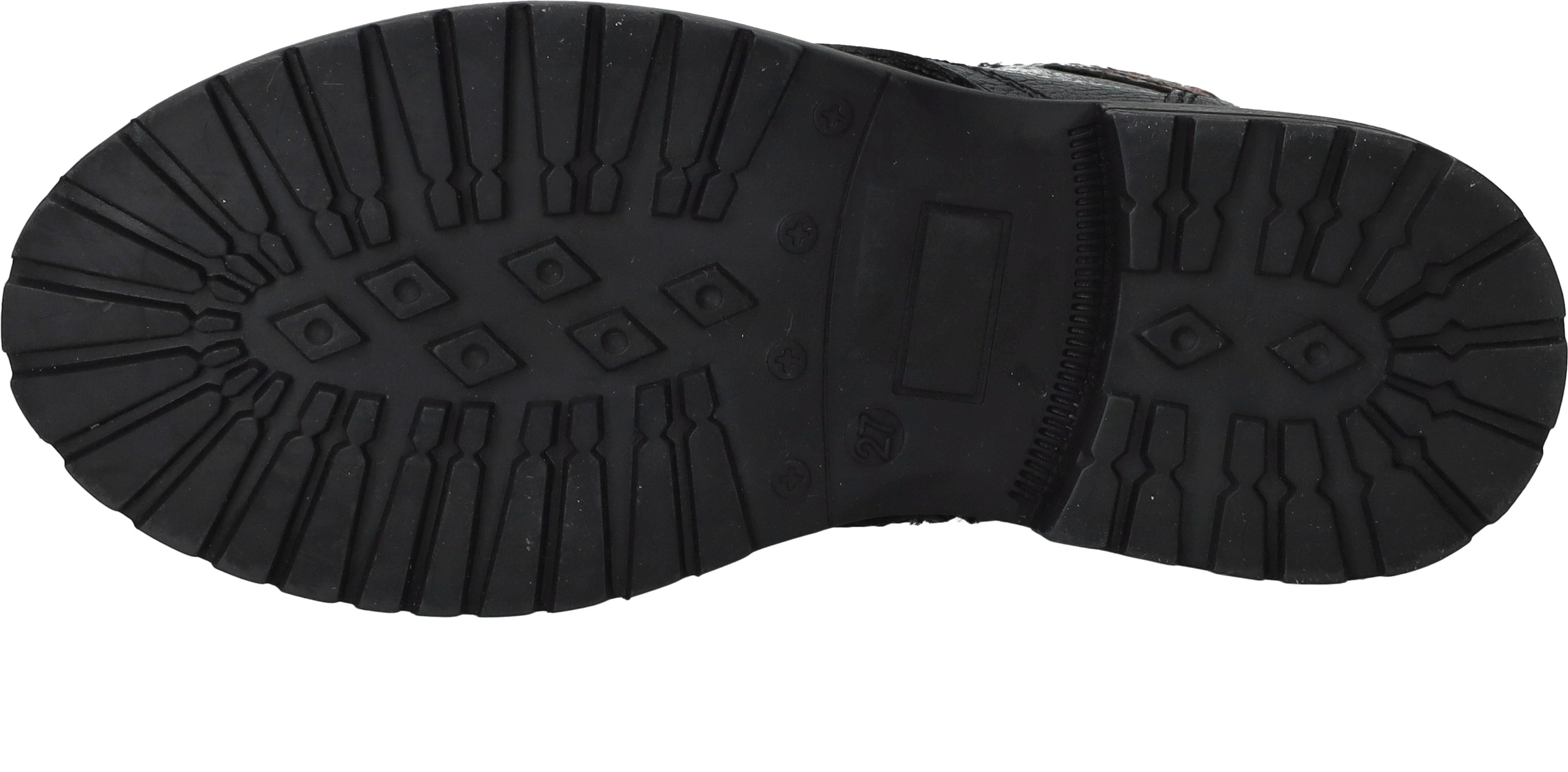 Develab Veterboots Meisjes Zwart