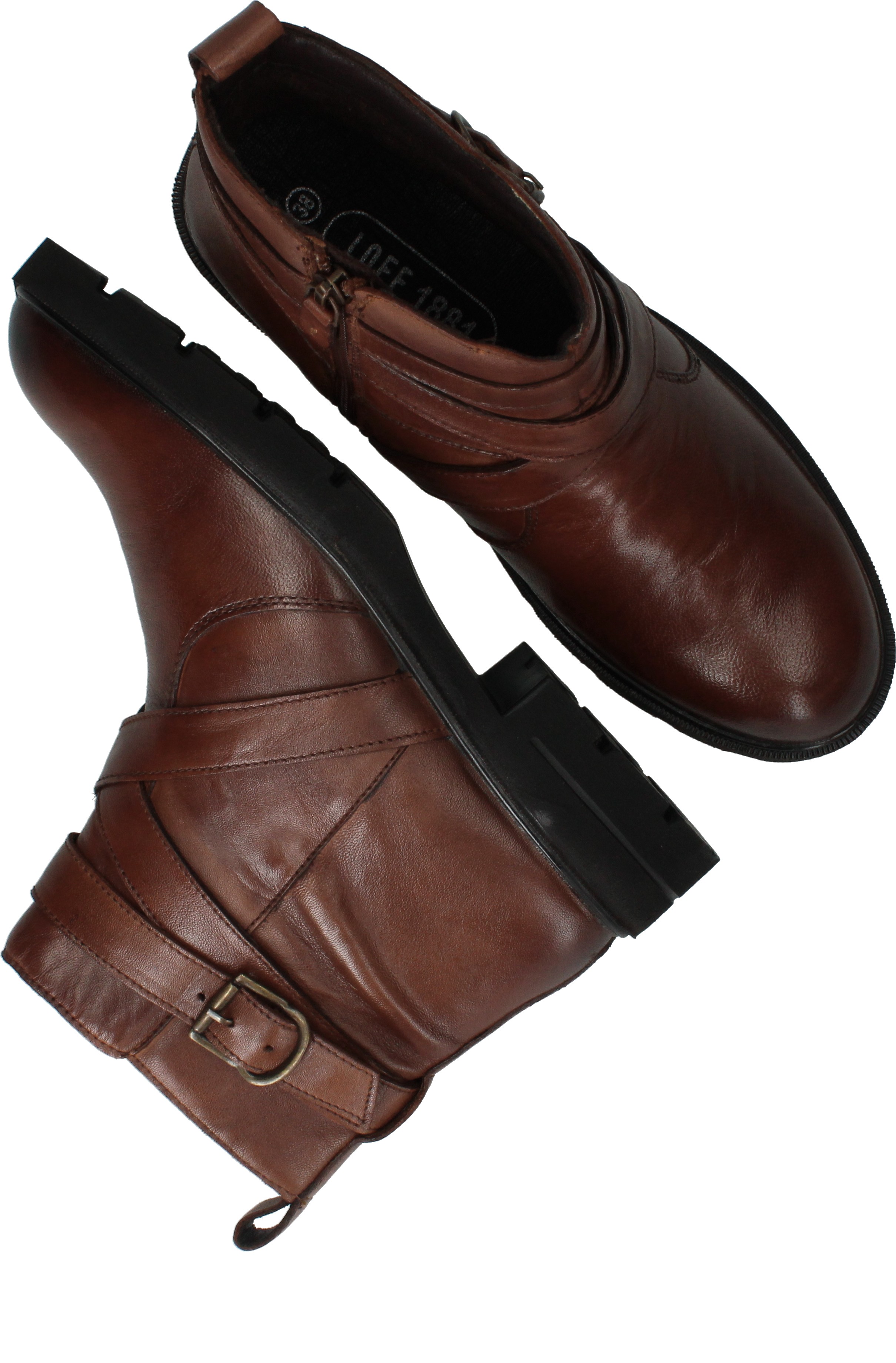 LOFF 1881 Boots Dames Bruin – foto 3