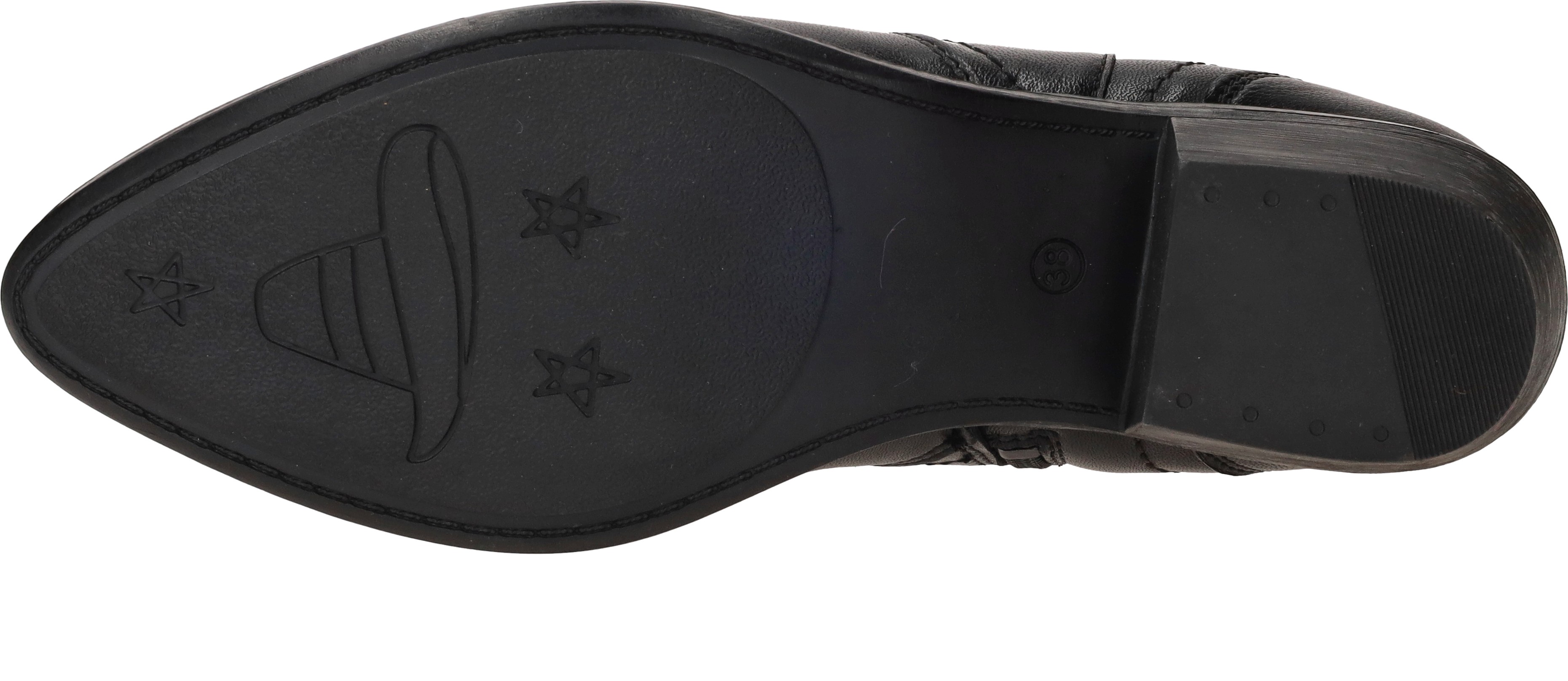LOFF 1881 Westernboots Dames Zwart