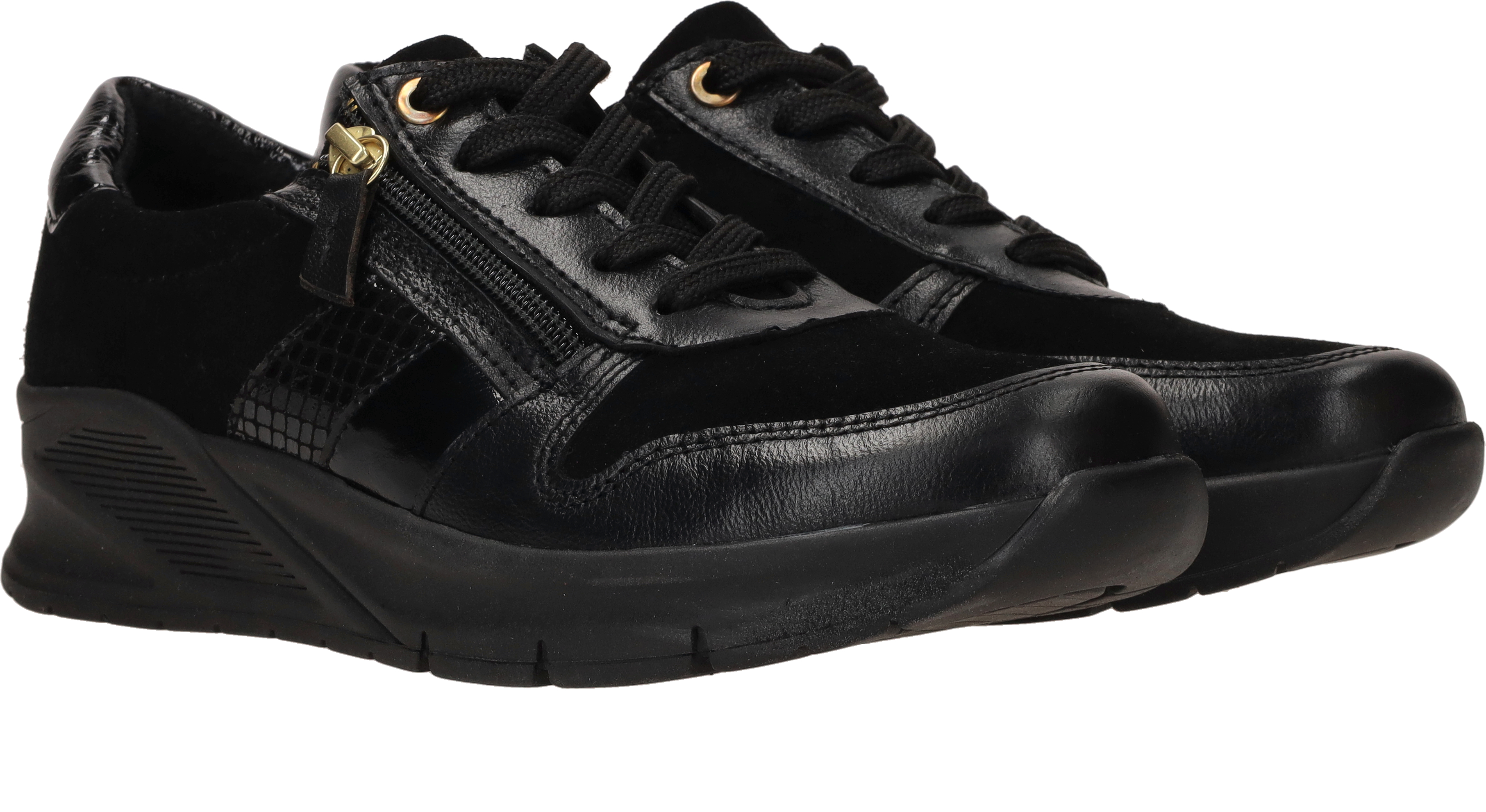 Sens Sneakers Dames Zwart