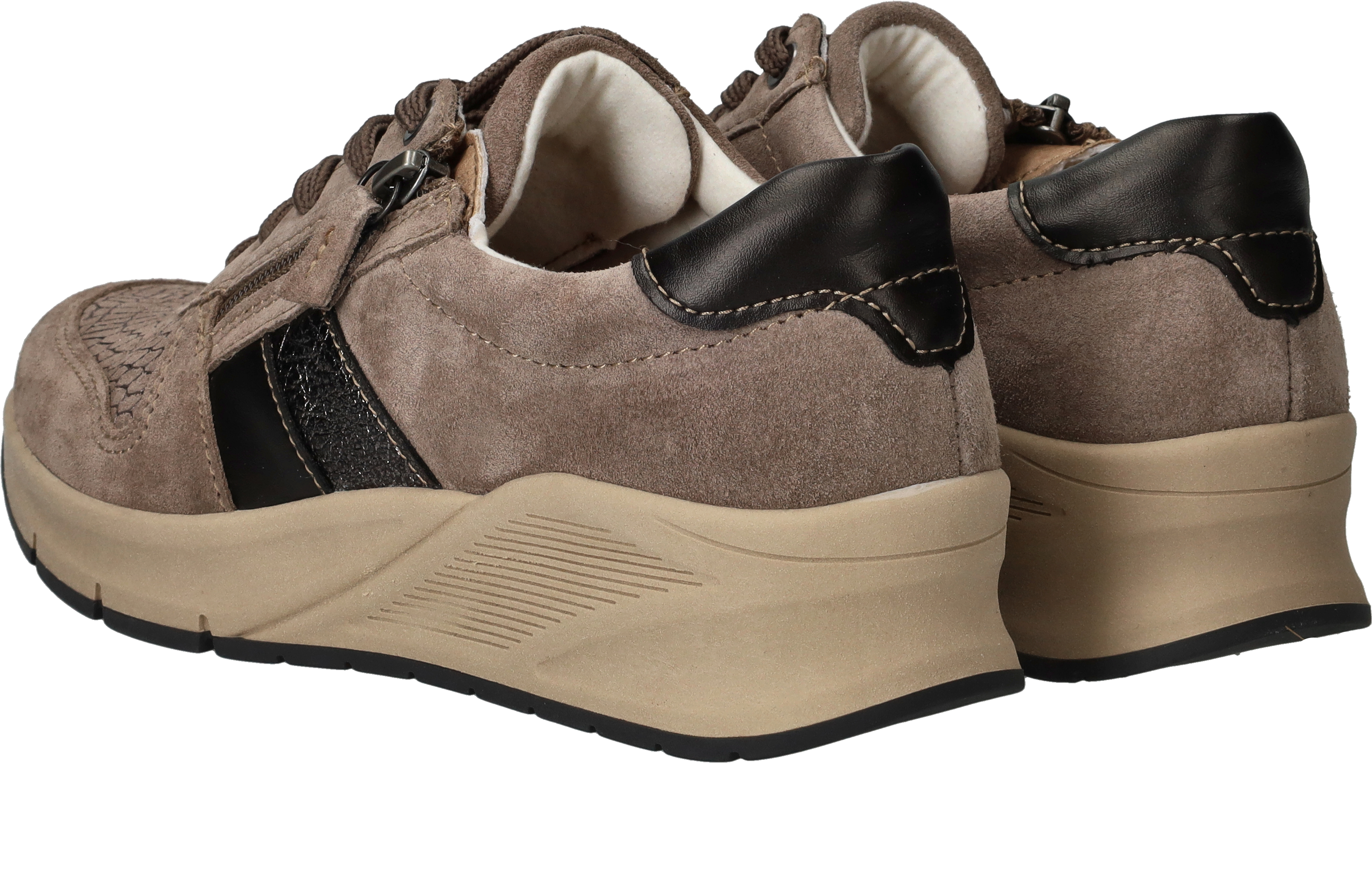 Sens Sneakers Dames Taupe – foto 2