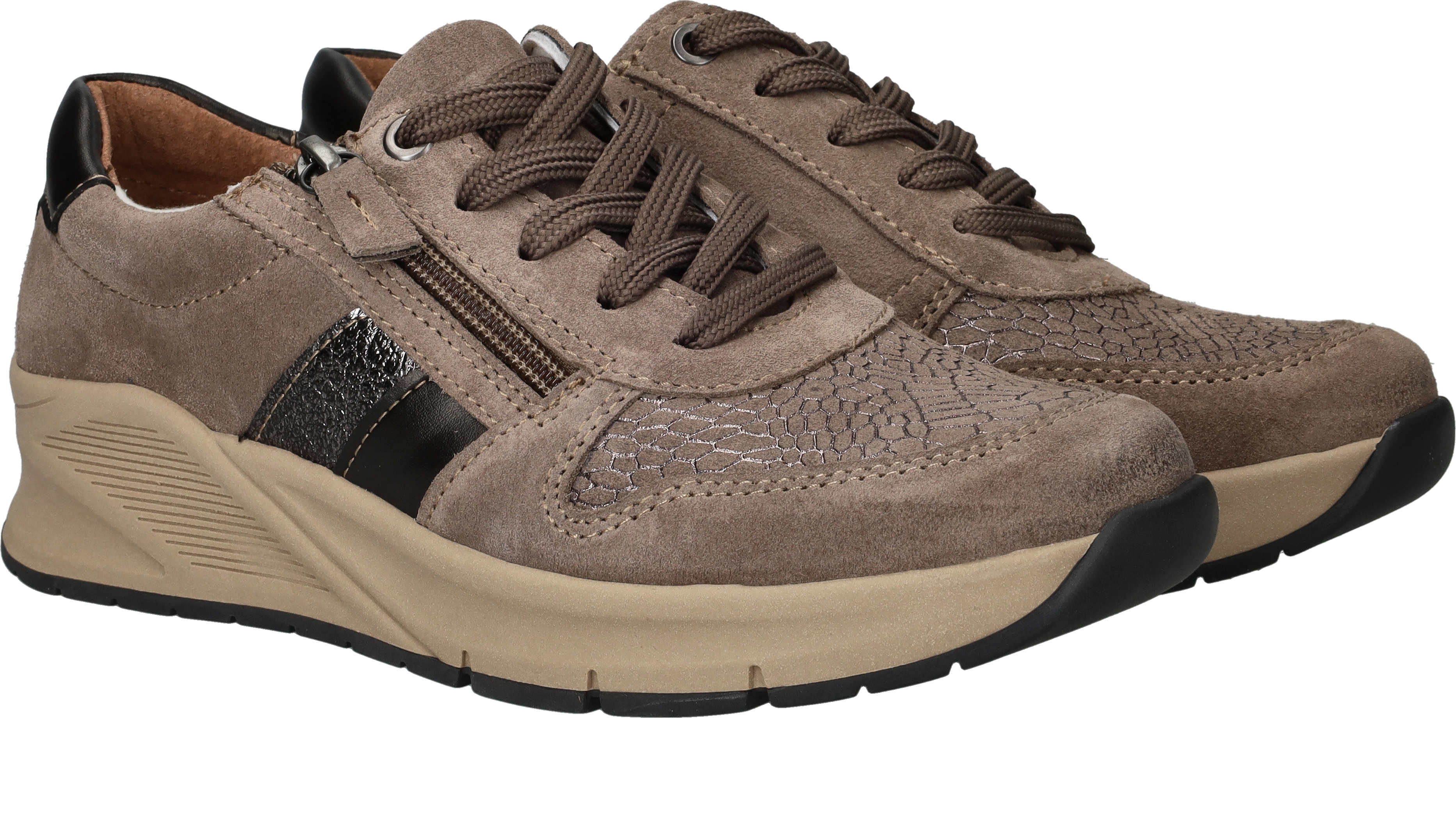 Sens Sneakers Dames Taupe