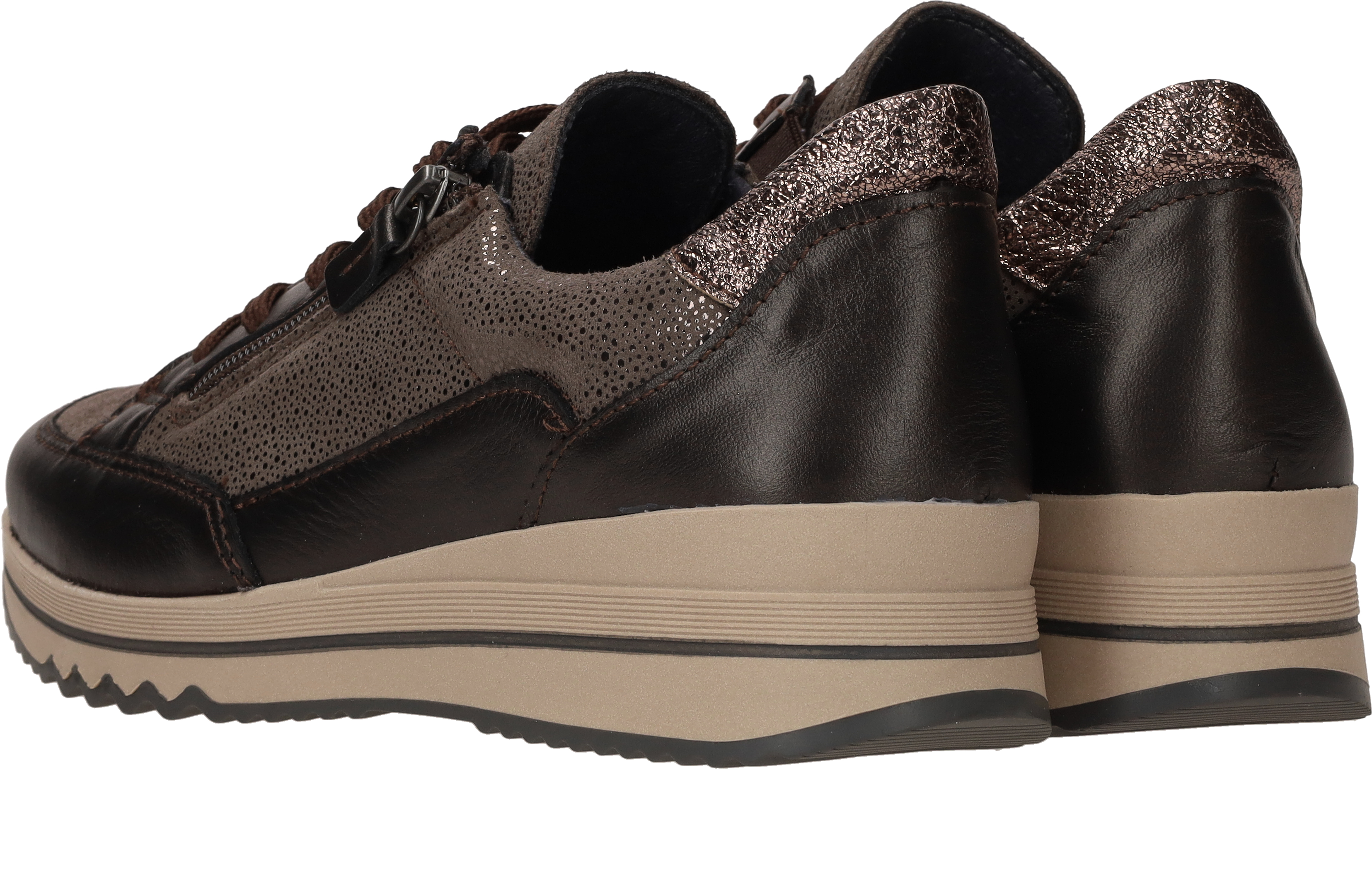 Sens Sneakers Bruin, sneaker voor unisex – foto 3