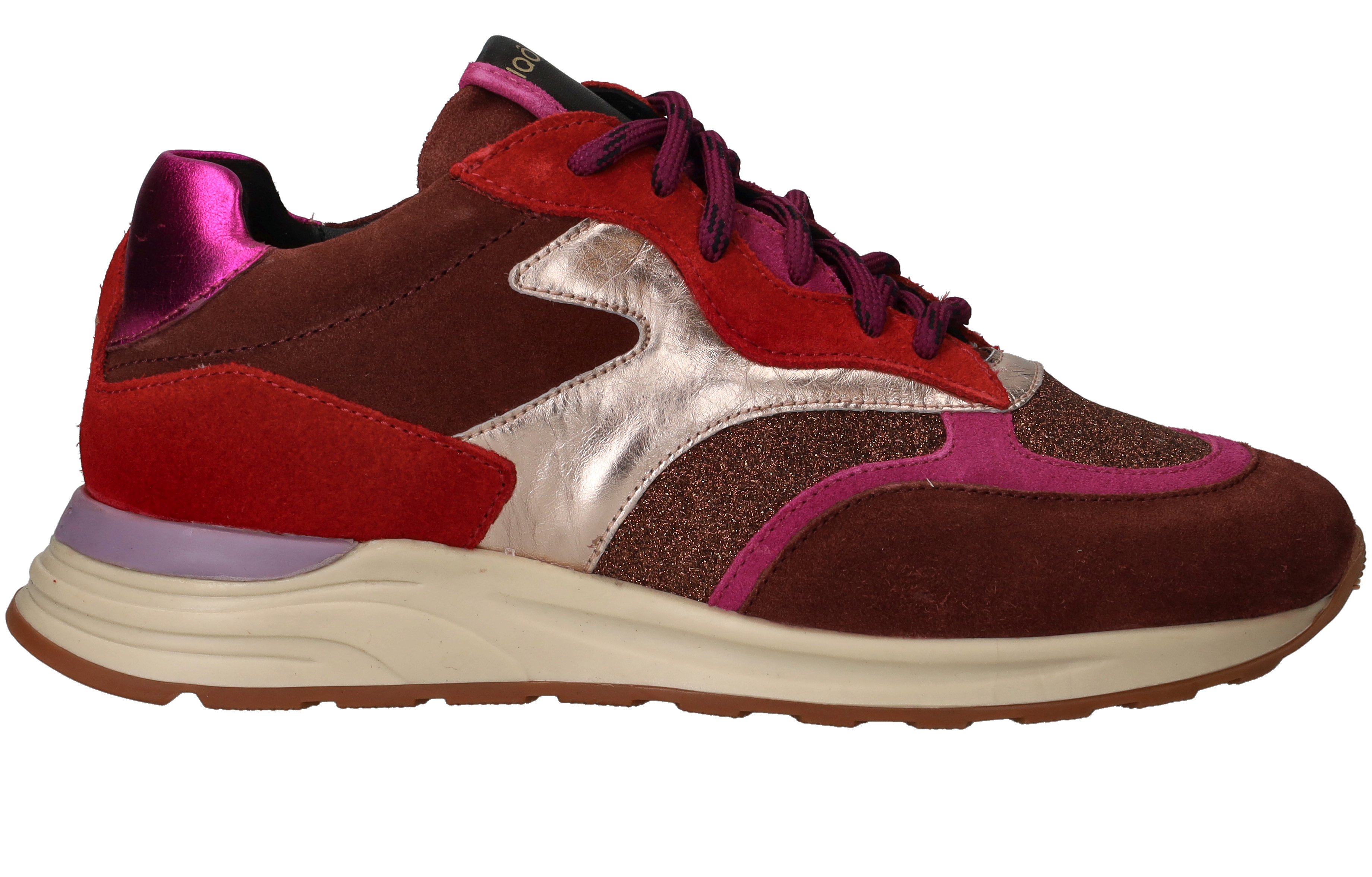 IQÔNIC Sneakers Rood Dames | Durlinger.com