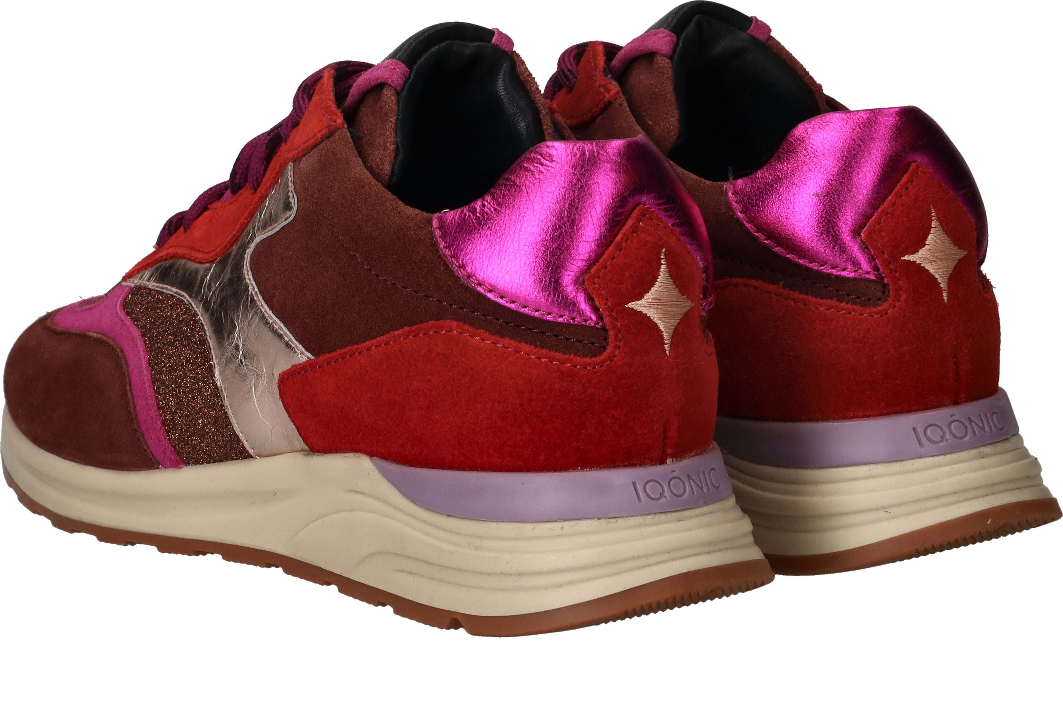 IQÔNIC Sneakers  Rood – foto 2