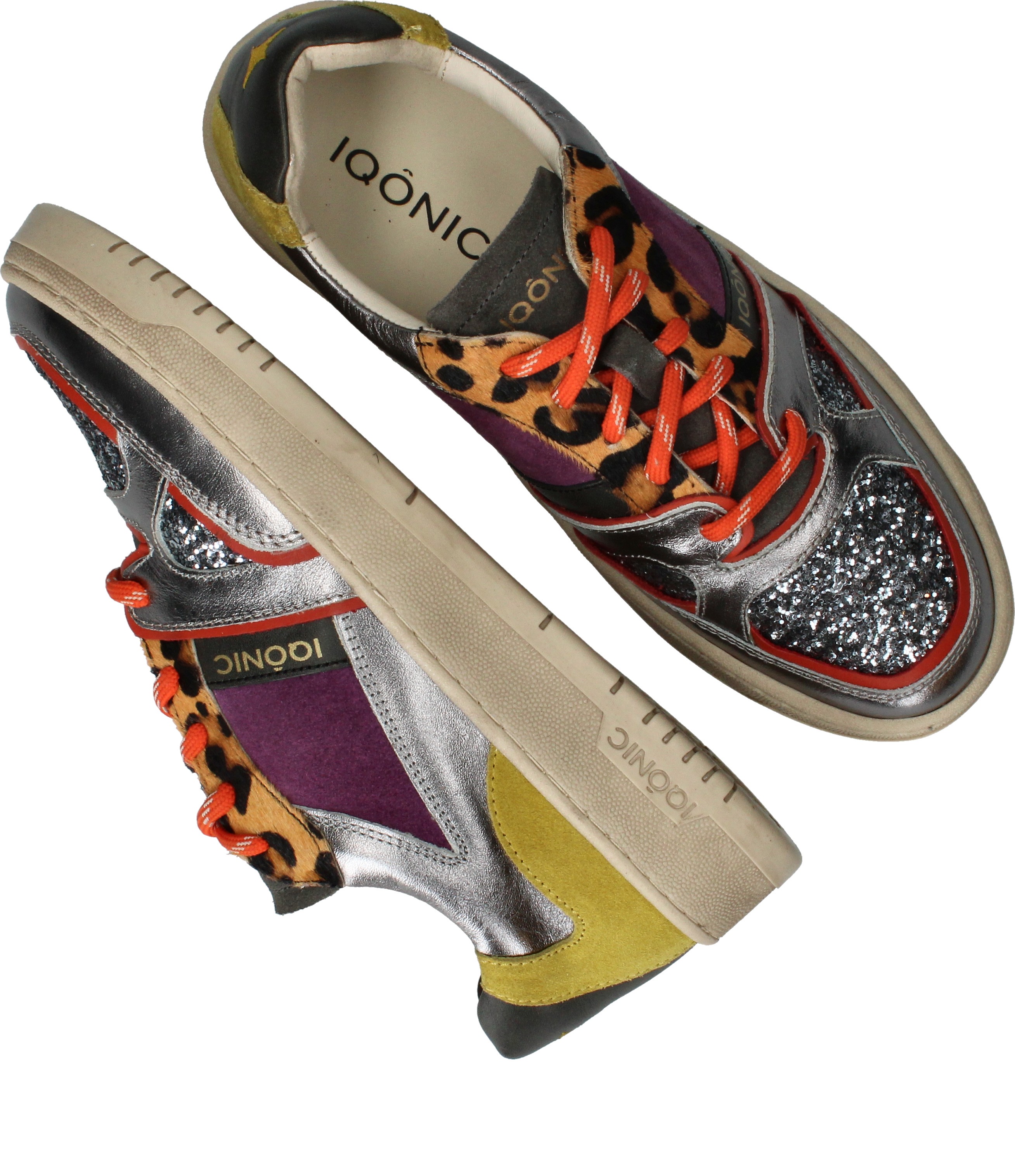 IQÔNIC Sneakers Dames Multi – foto 3