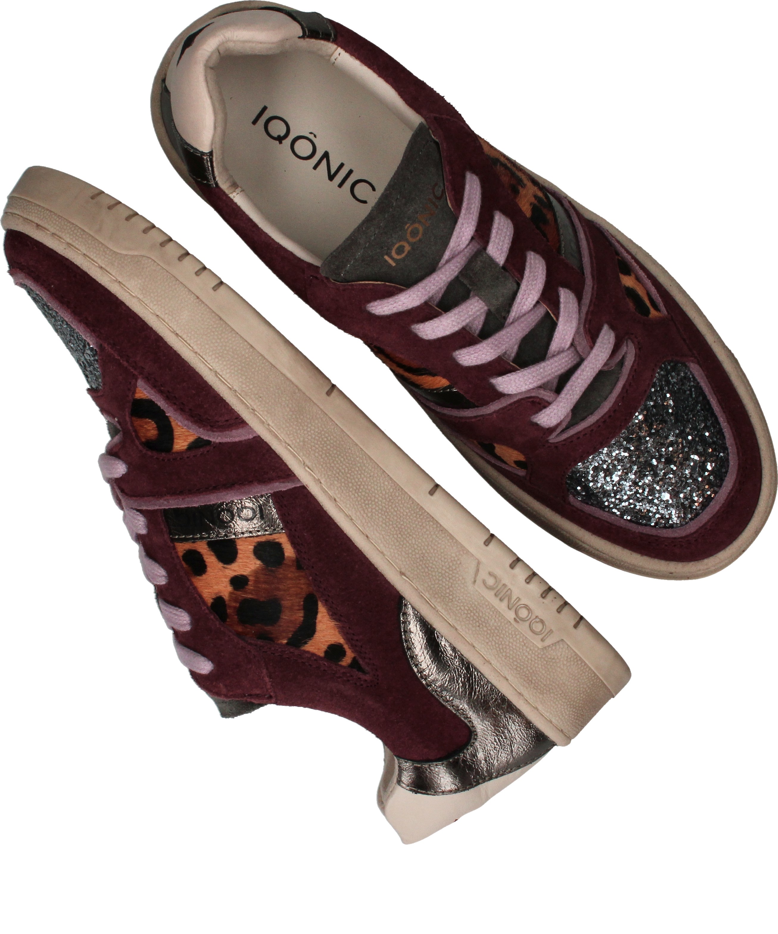 IQÔNIC Sneakers Dames Multi – foto 3