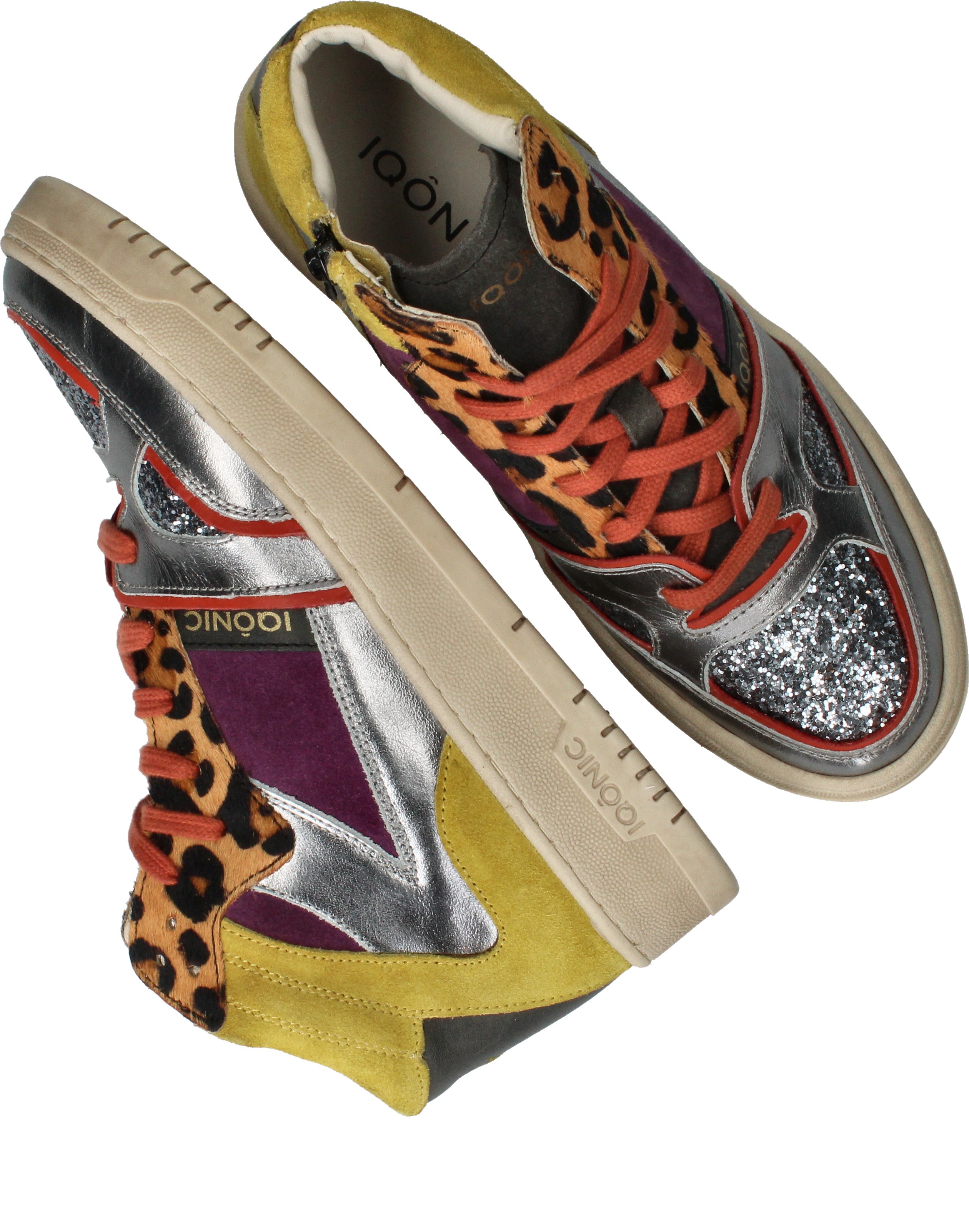 IQÔNIC Sneakers Dames Multi – foto 3
