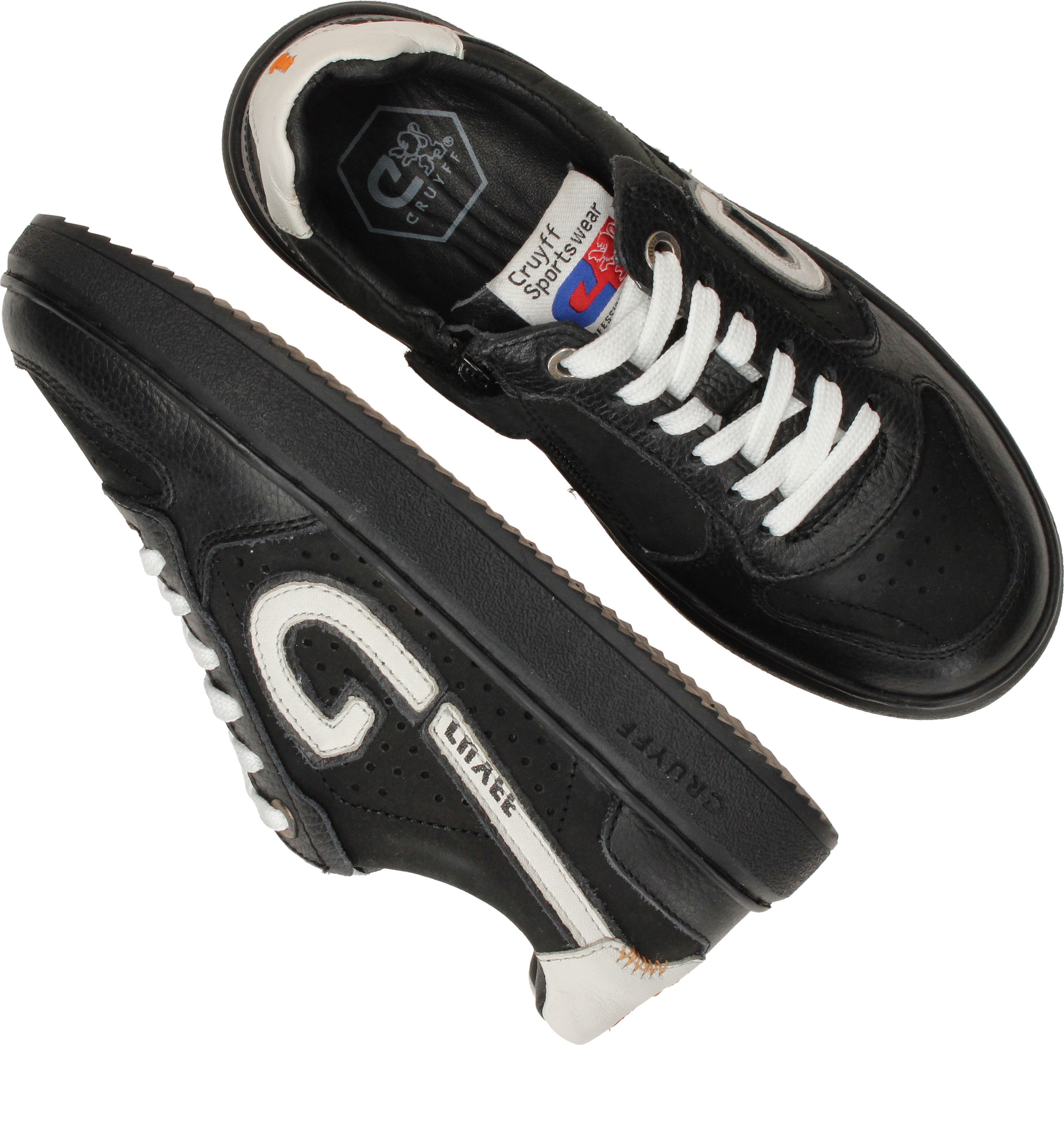 Cruyff Slice Sneakers Jongens Zwart – foto 3