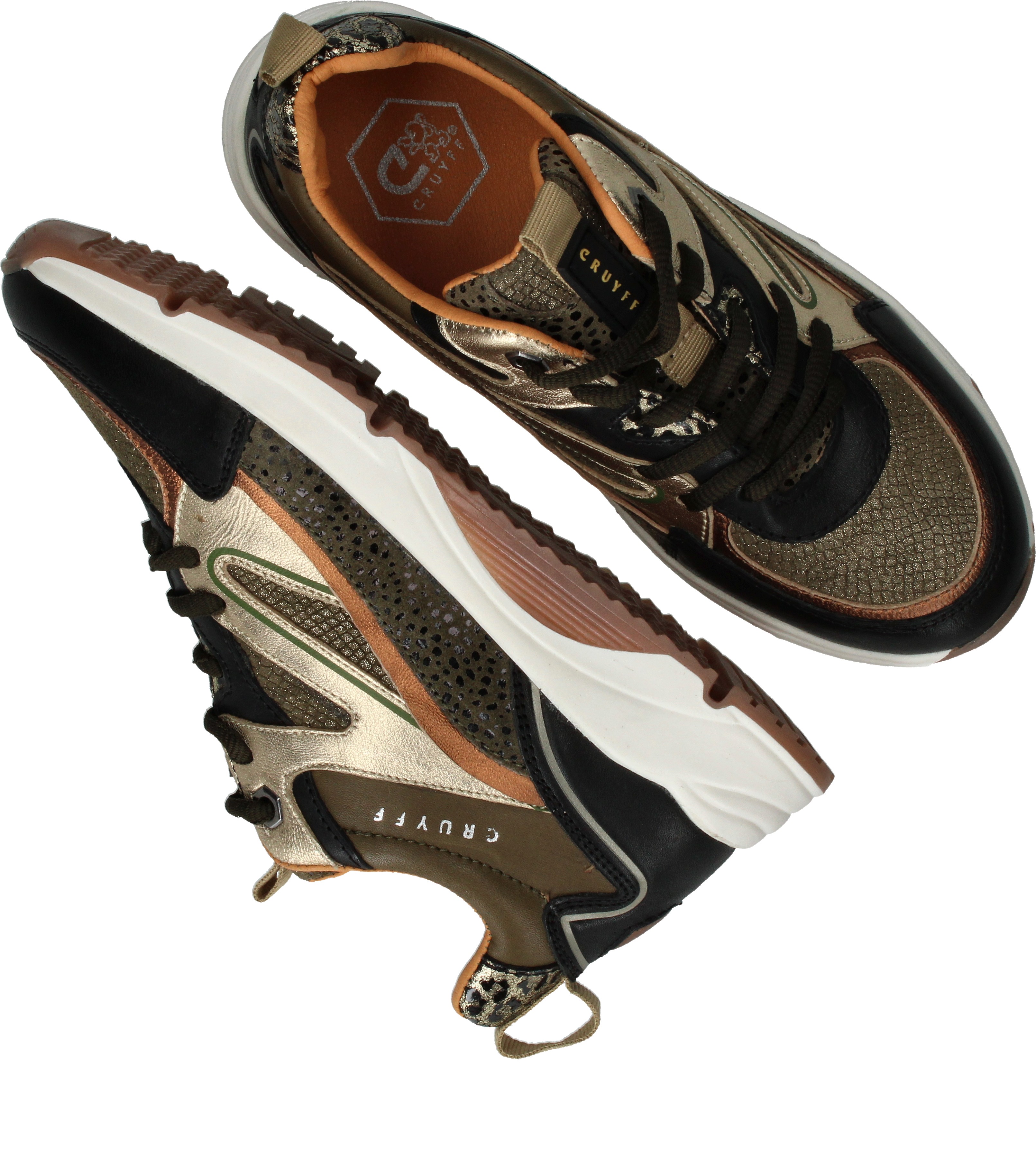 Cruyff Madina Sneakers  Groen – foto 3