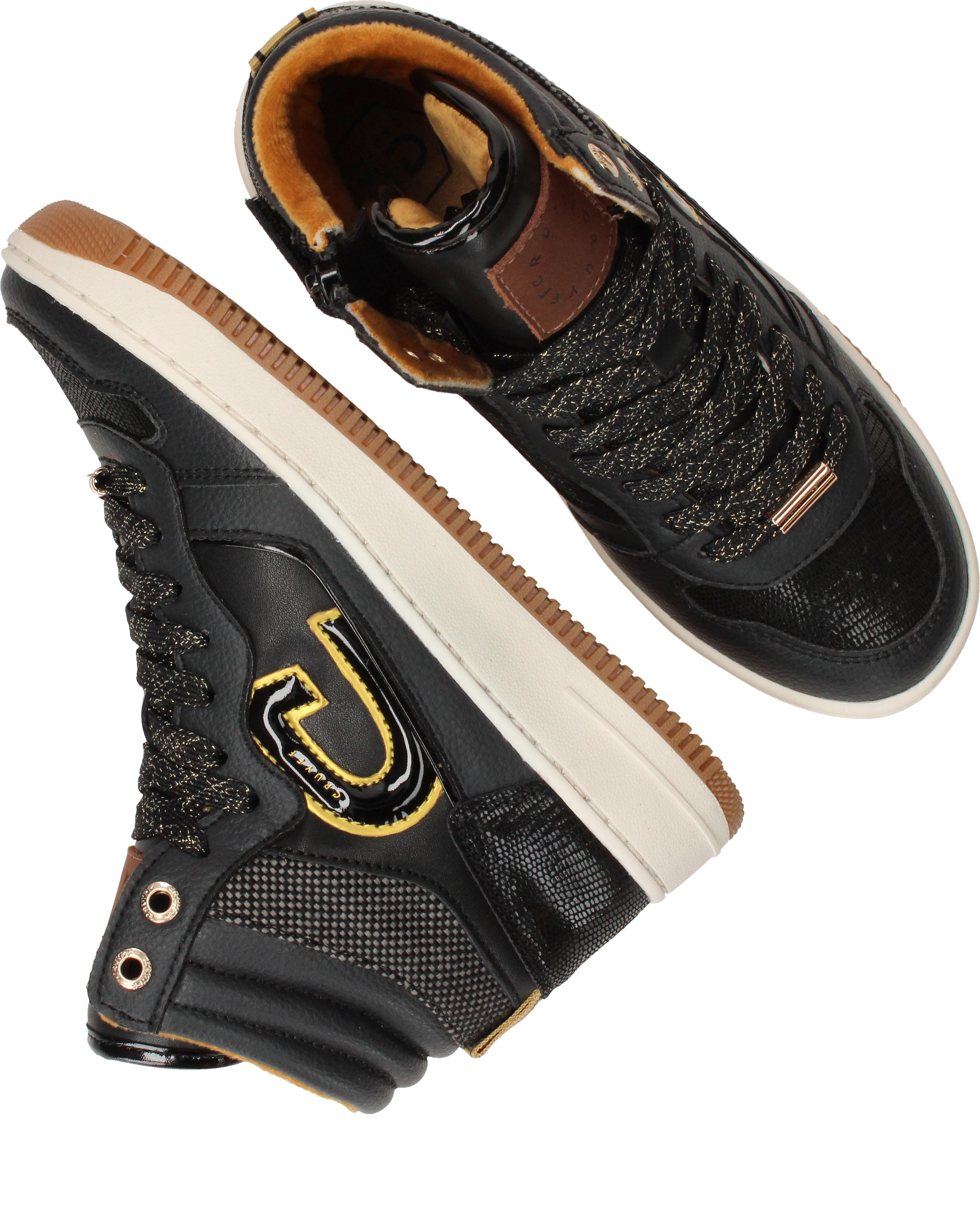 Cruyff Campo High, Zwart (4)