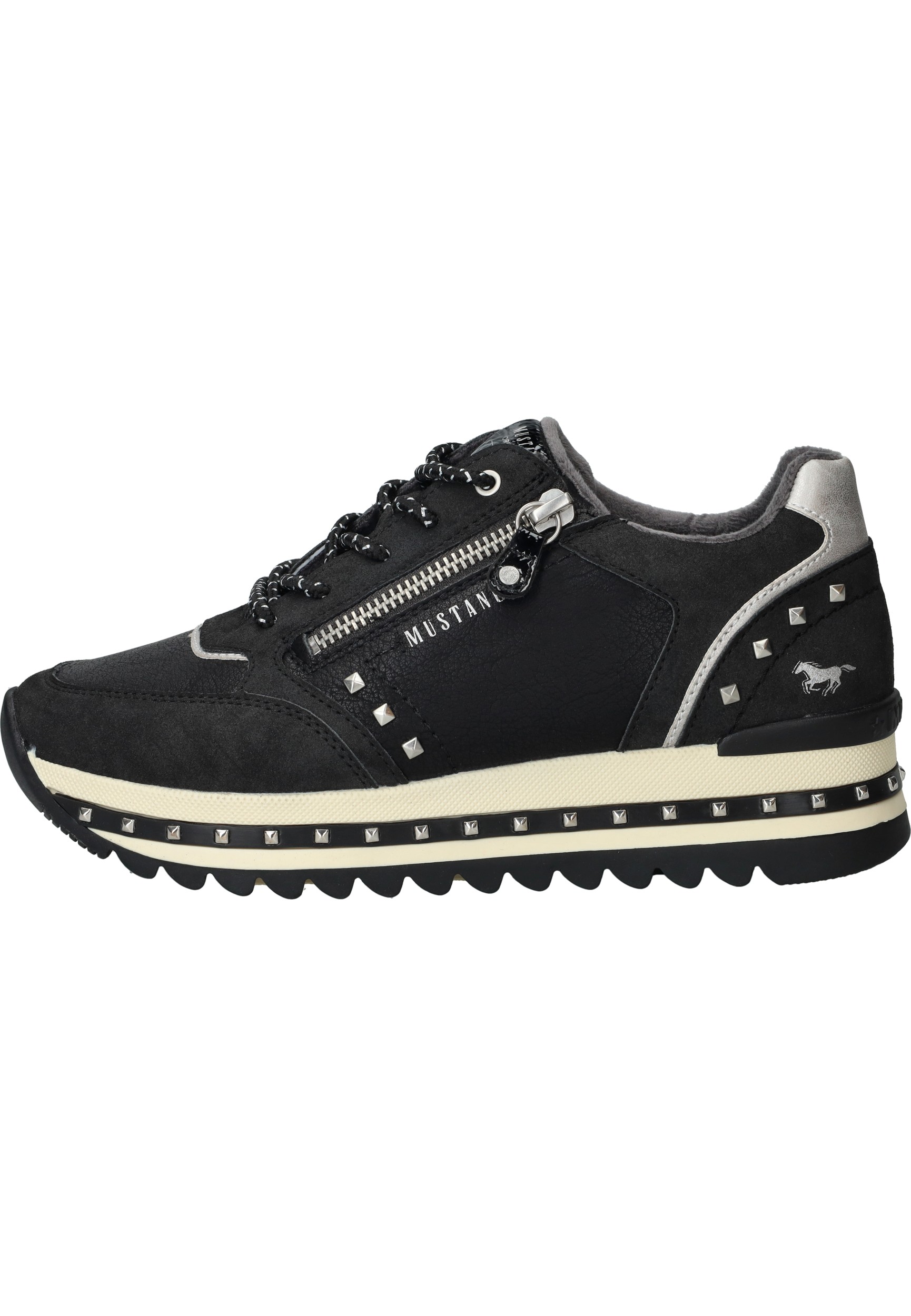 Mustang Sneakers Dames Zwart