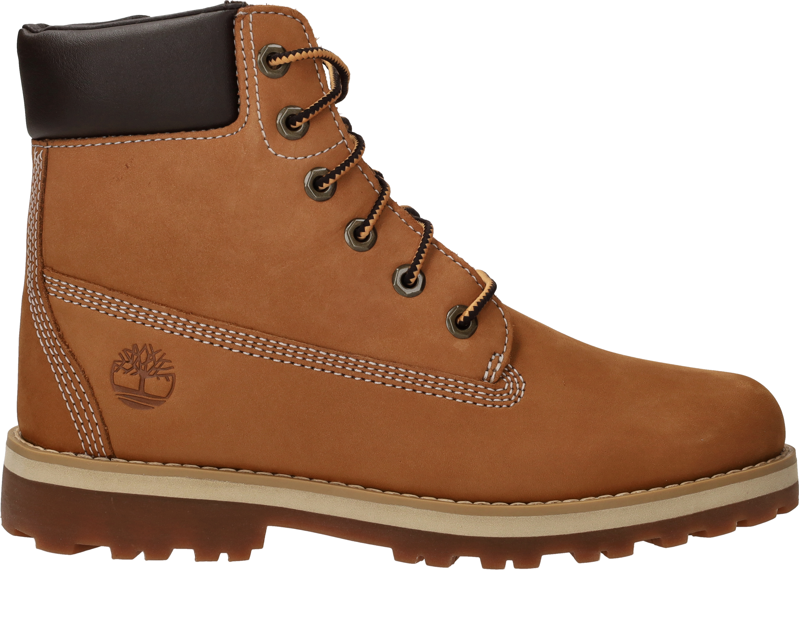 Timberland Courma Kid Mid Lace Up Veterboots Meisjes Cognac