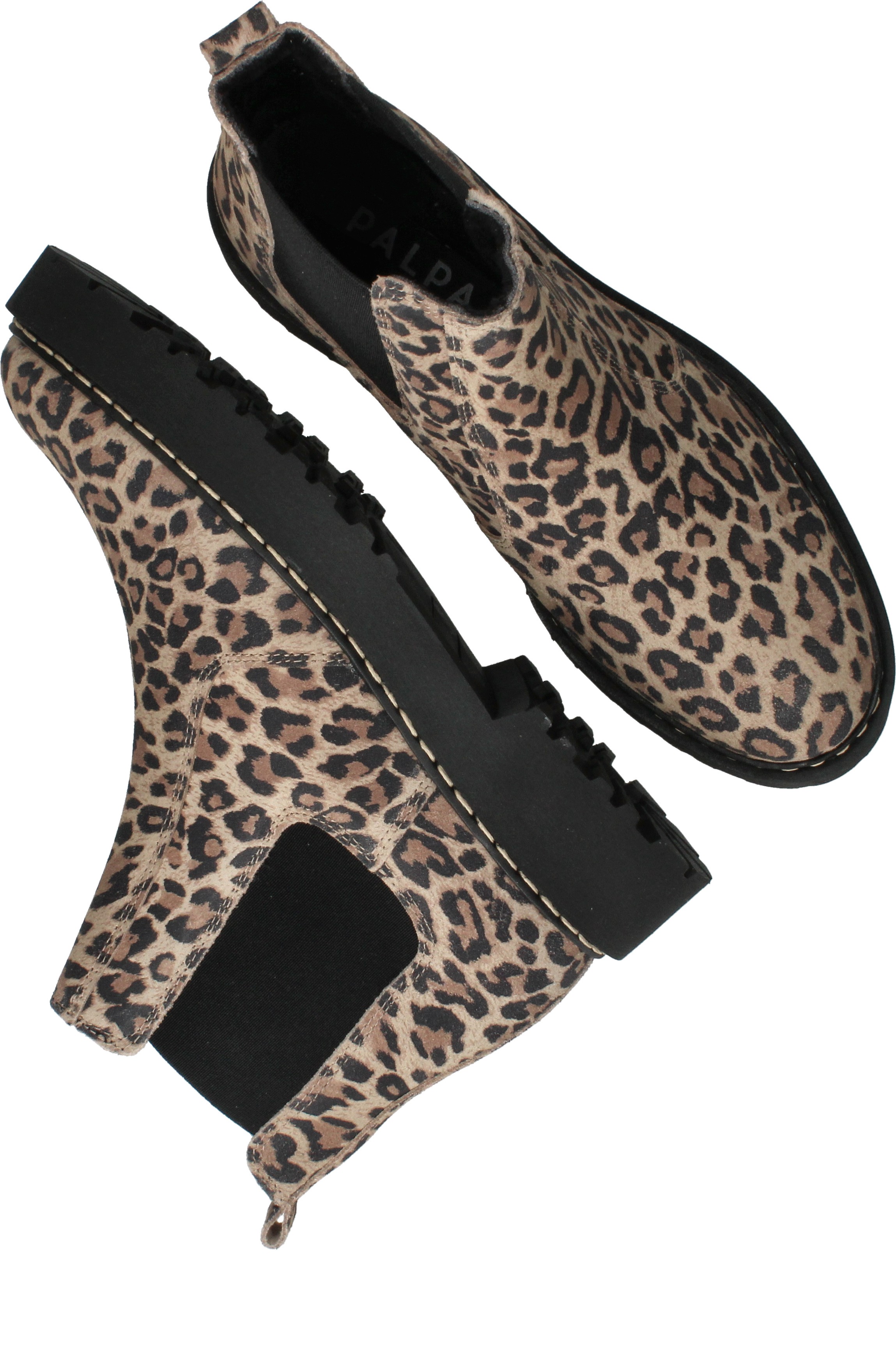 Palpa Chelseaboots Dames Beige – foto 3