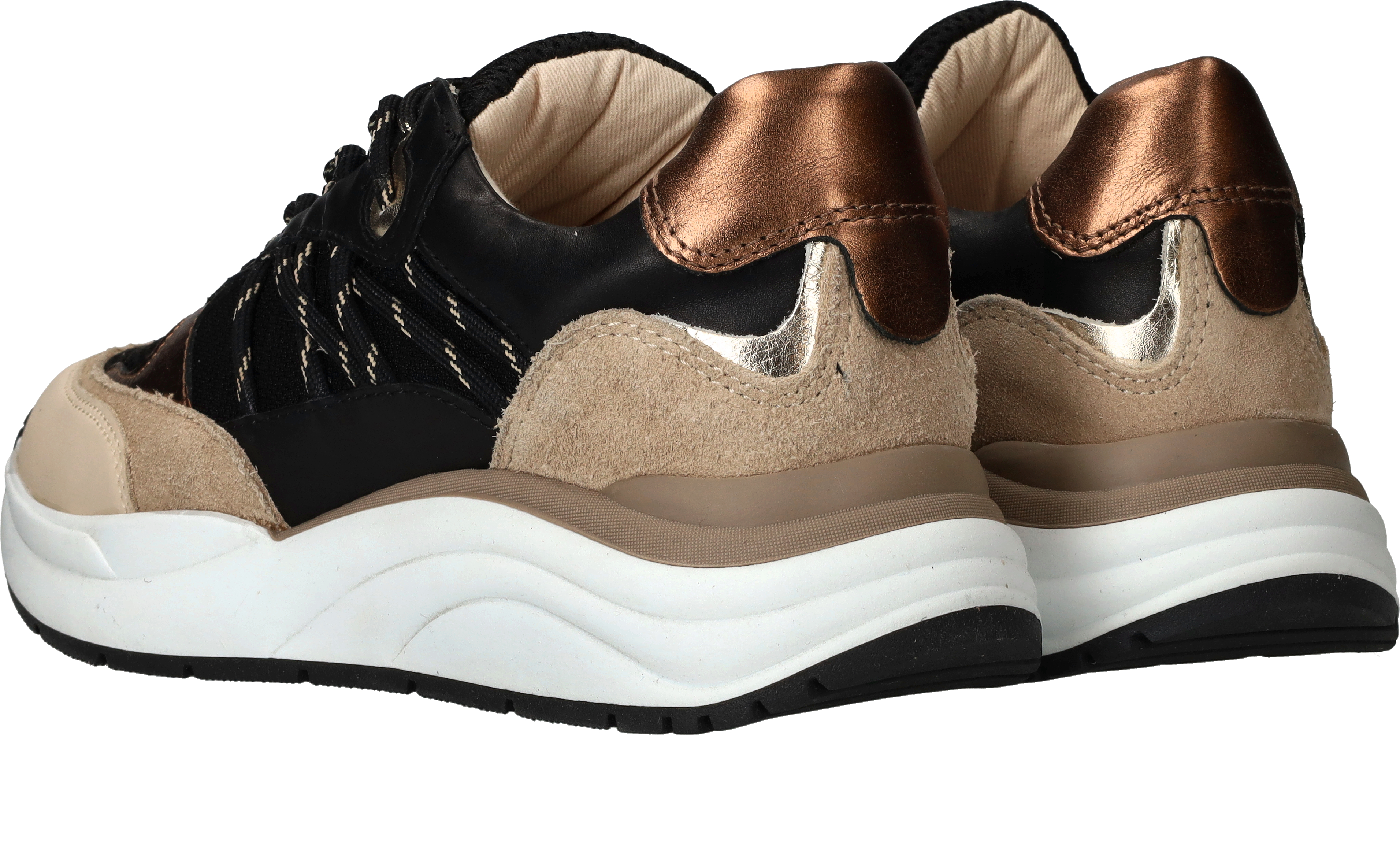 LOFF 1881 Sneakers Dames Beige – foto 2