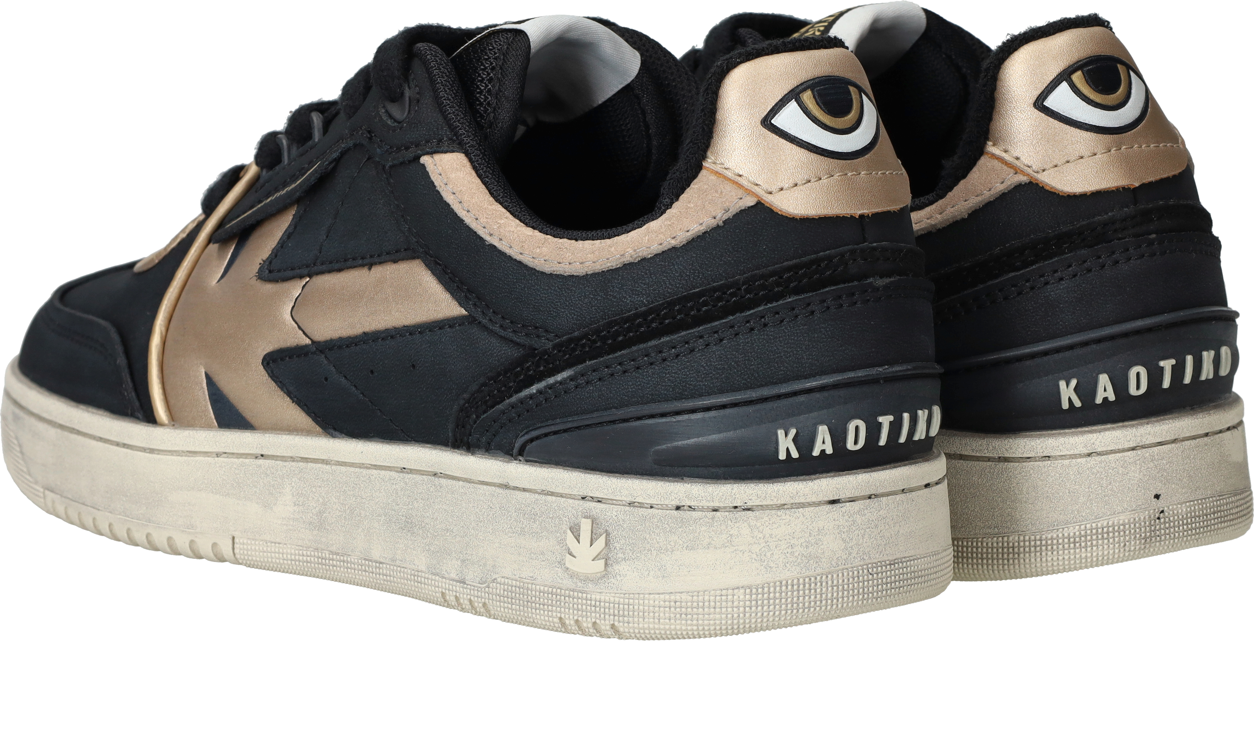 Kaotiko Sneakers Dames Zwart – foto 2
