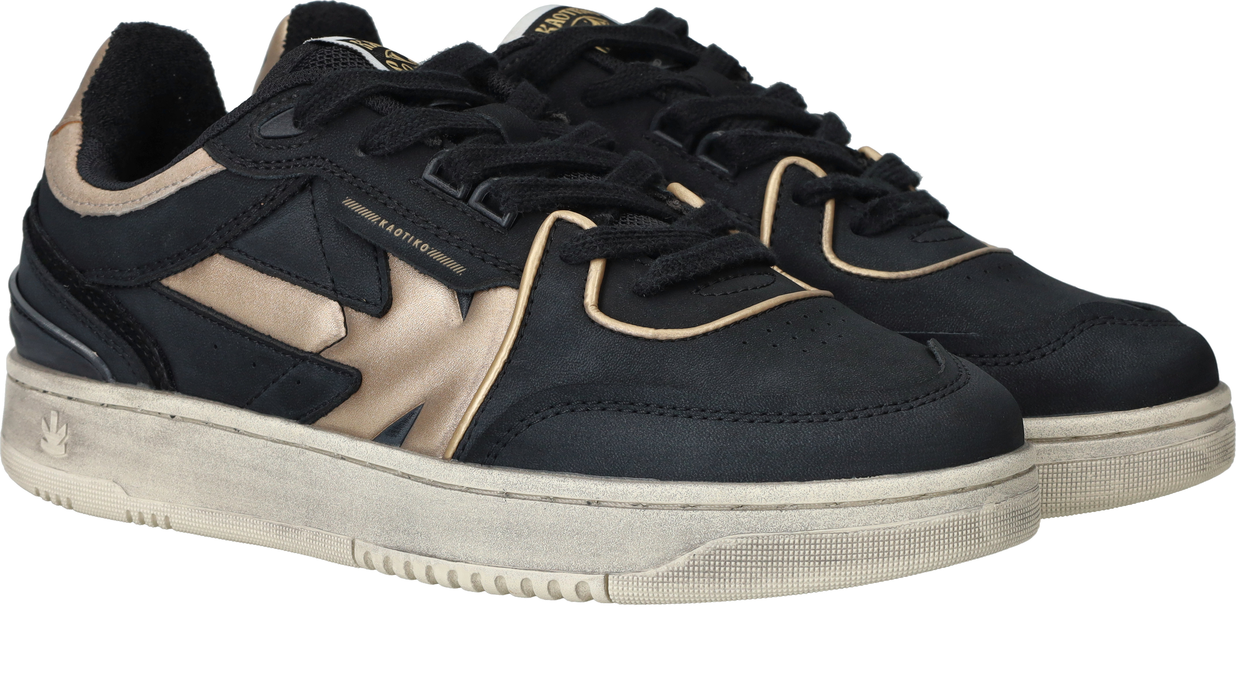 Kaotiko Sneakers Dames Zwart