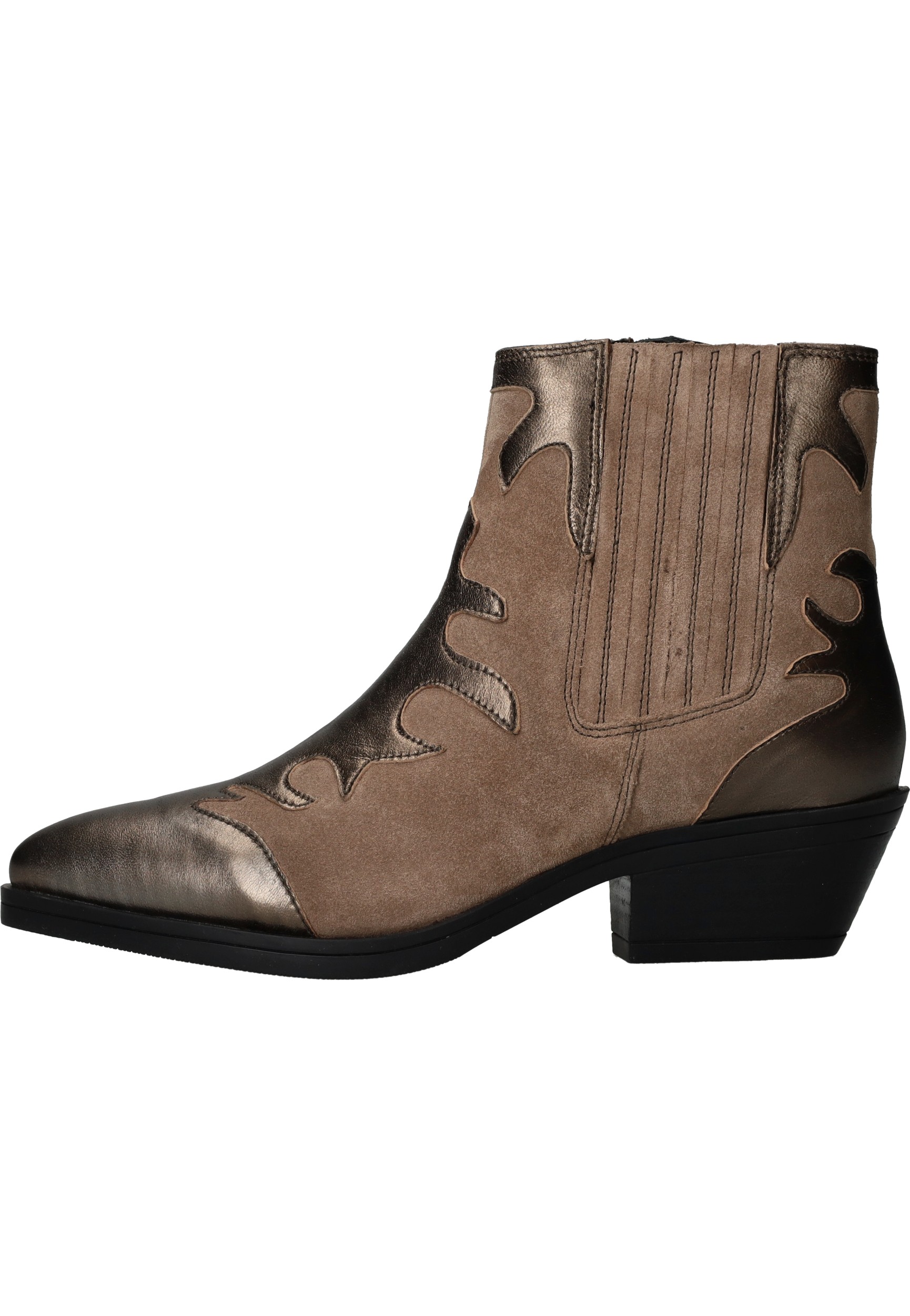 Maruti Tessy Leather Taupe L51 Dames Cowboylaarzen - Bruin - 36