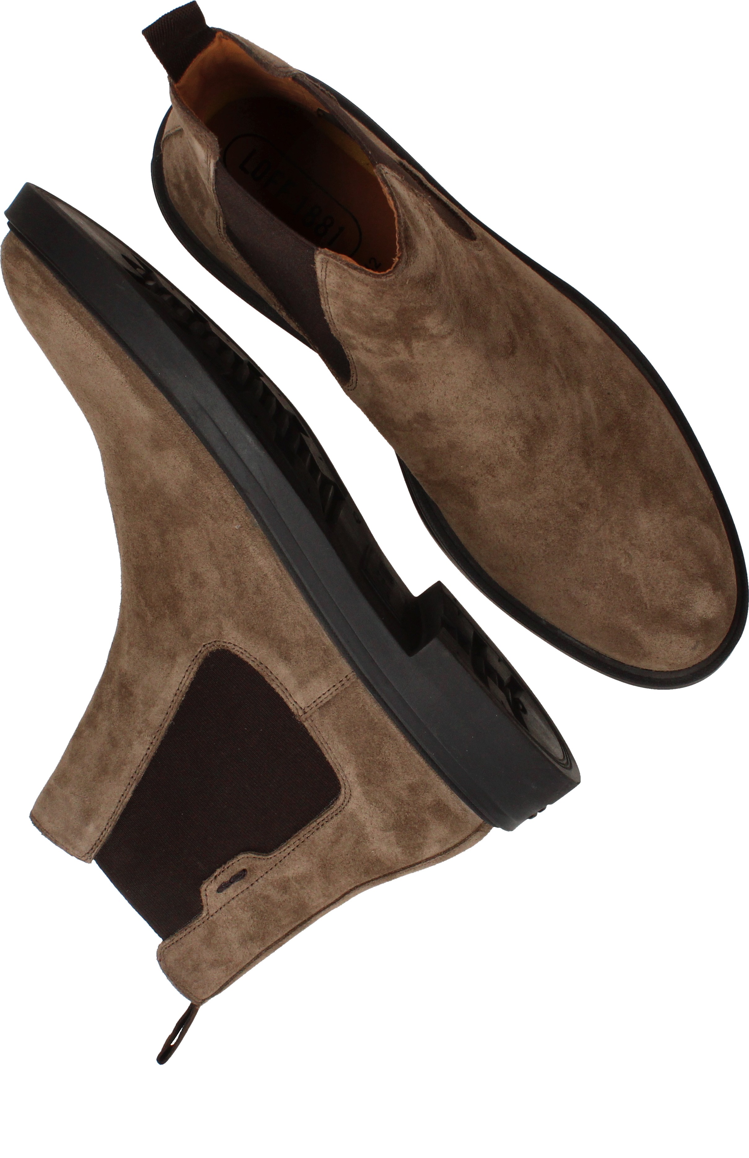 LOFF 1881 Chelseaboots Heren Beige – foto 3