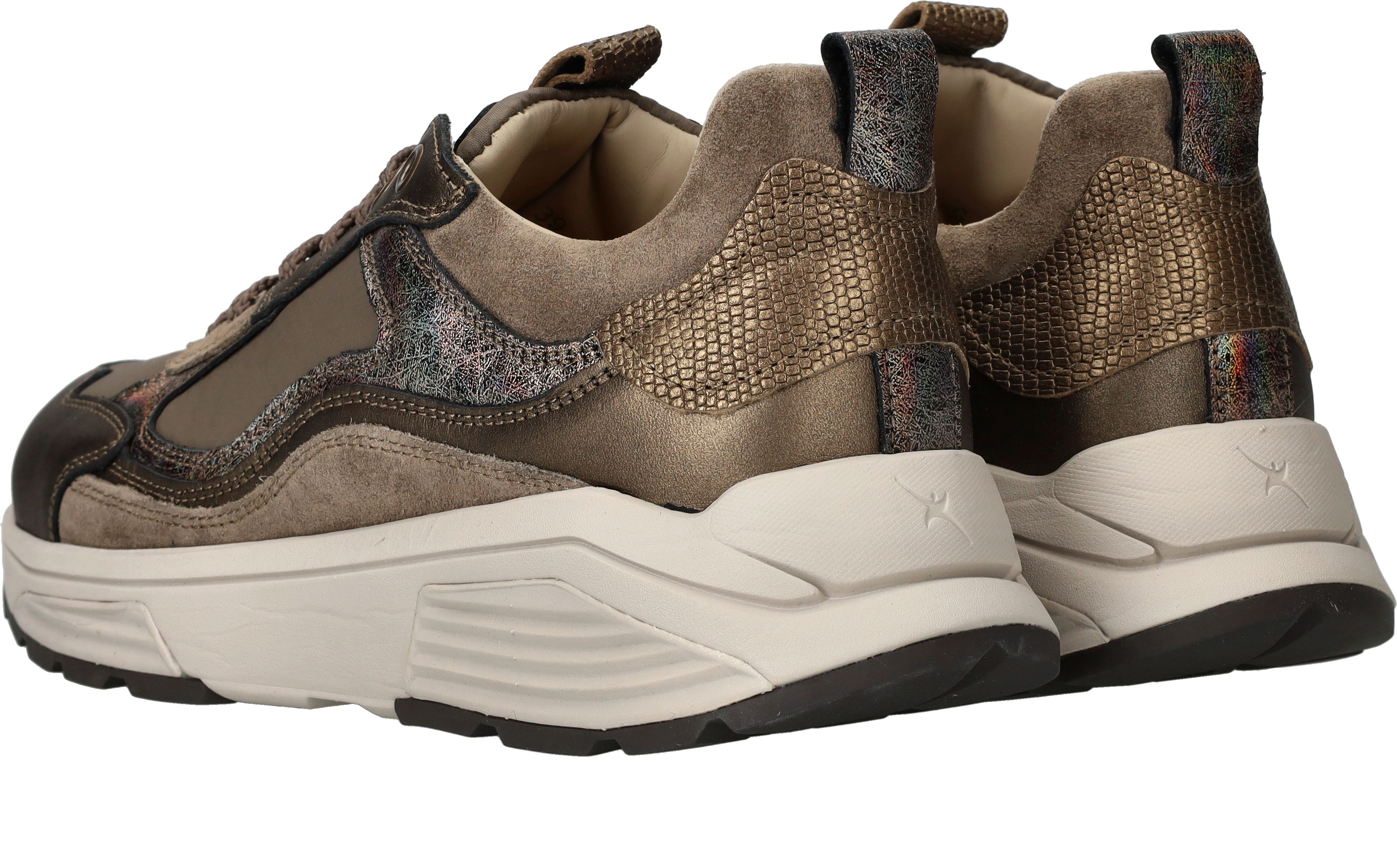 Xsensible Milau Stretchwalker Sneakers Dames Groen – foto 2