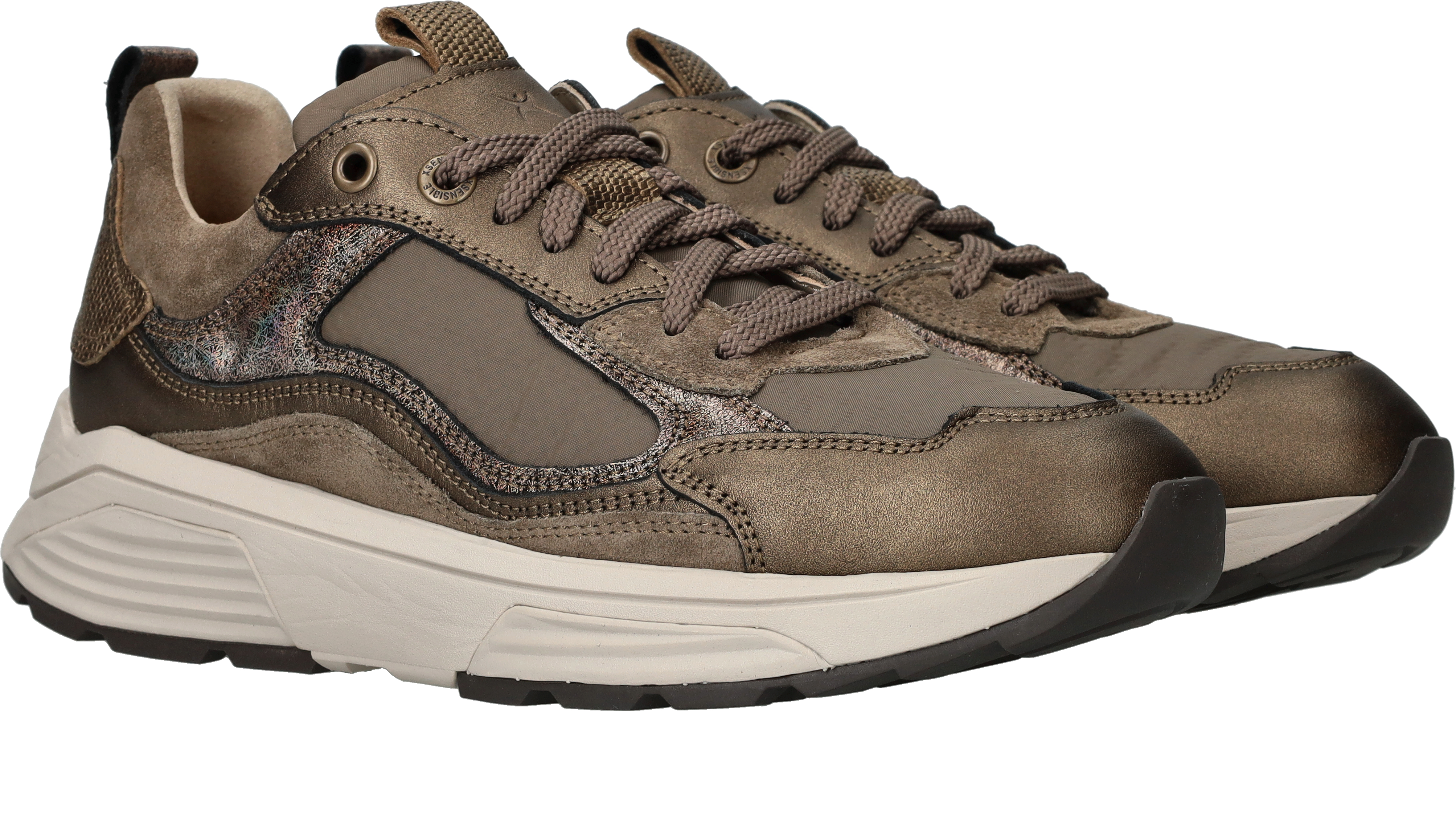Xsensible Milau Stretchwalker Sneakers Dames Groen