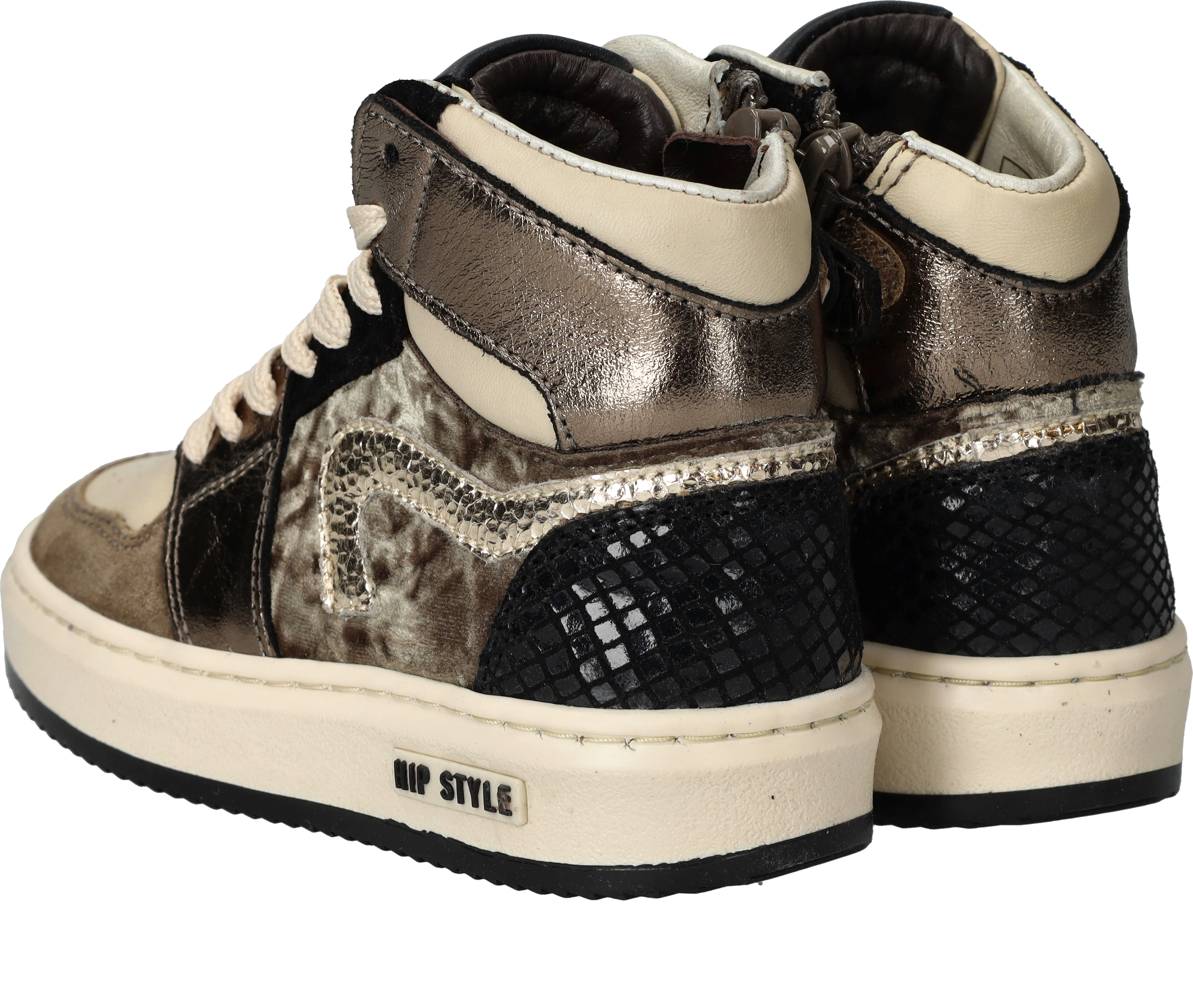 HIP Style Sneakers Meisjes Taupe – foto 2