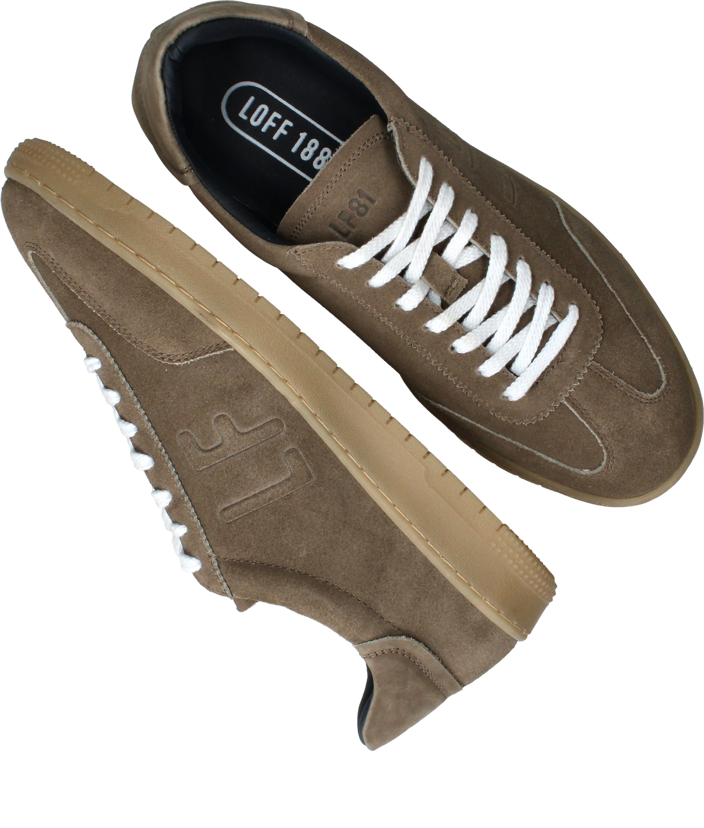 LOFF 1881 Sneakers Heren Taupe – foto 3