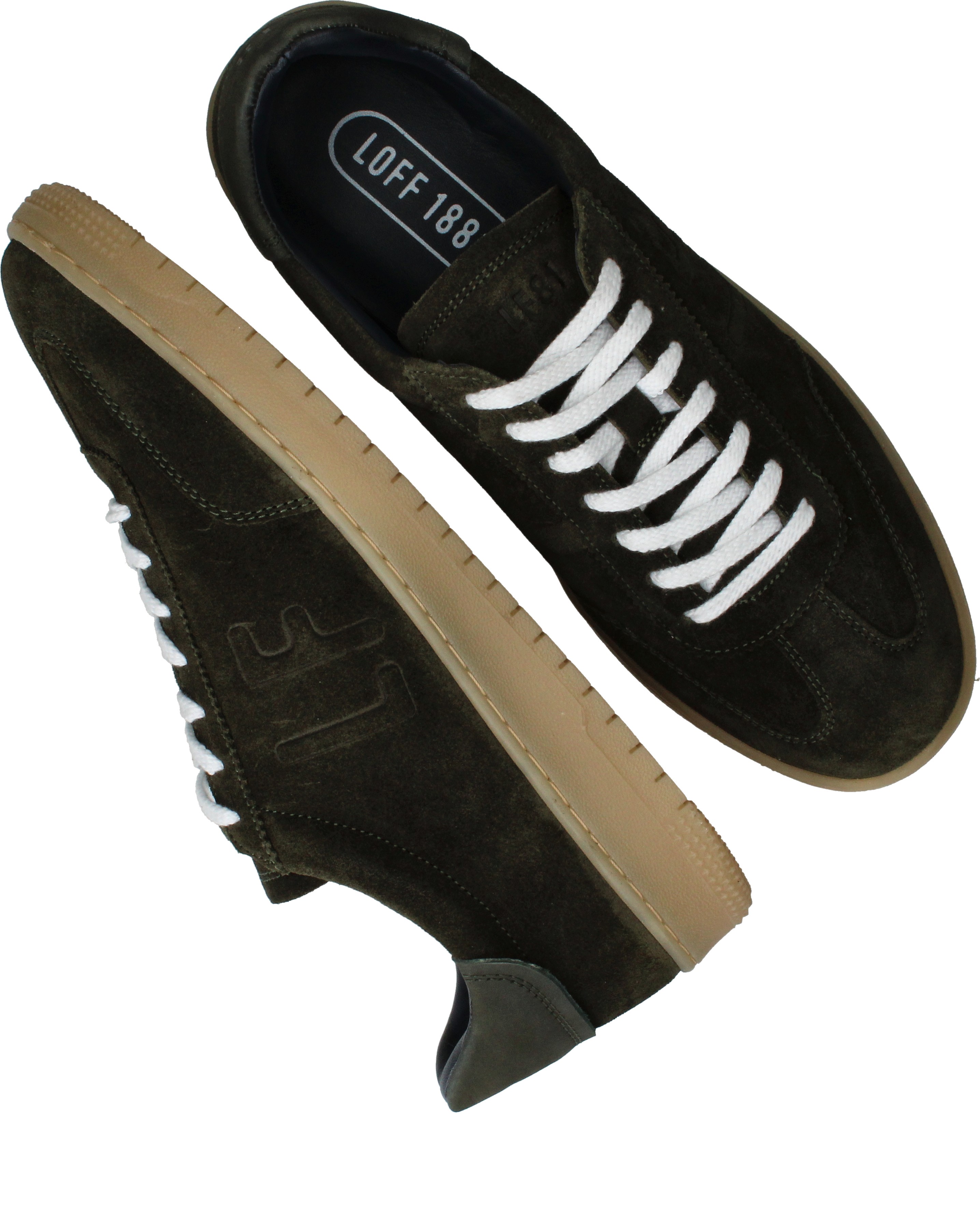 LOFF 1881 Sneakers Heren Groen – foto 3