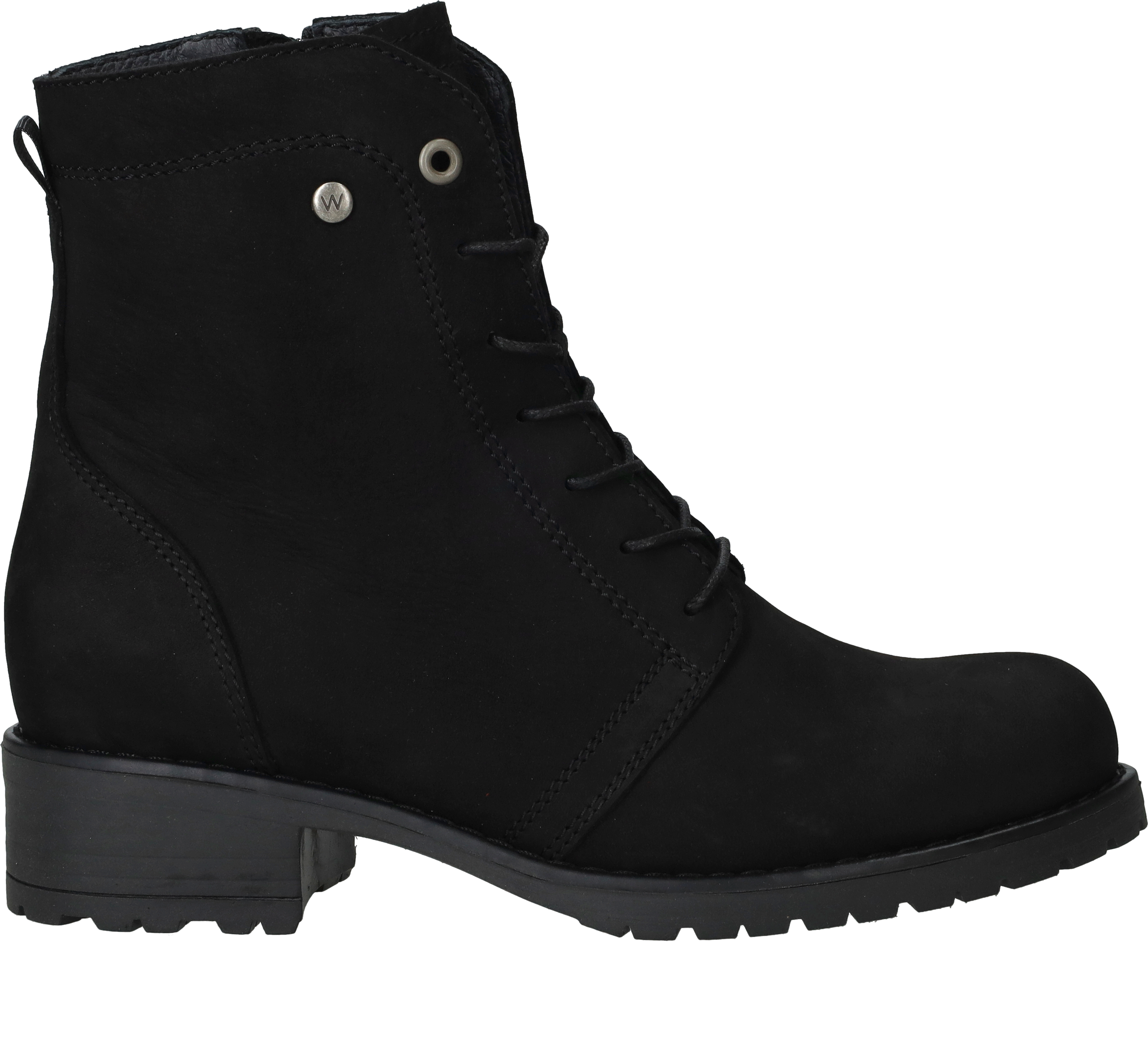 Wolky Quinta F2F Longbeach Veterboots Dames Zwart