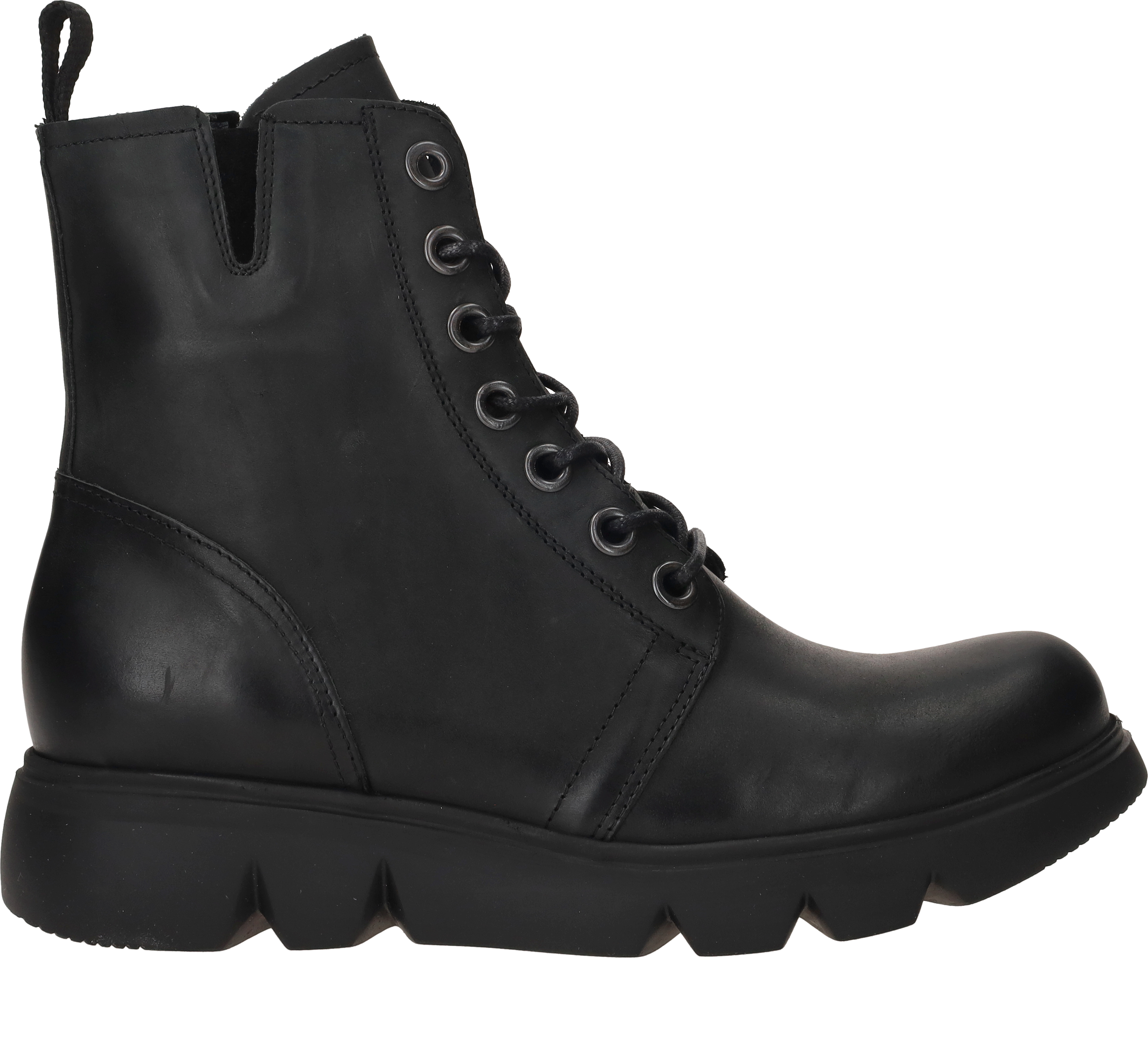 Wolky Hope XW Softy Wax Veterboots Dames Zwart