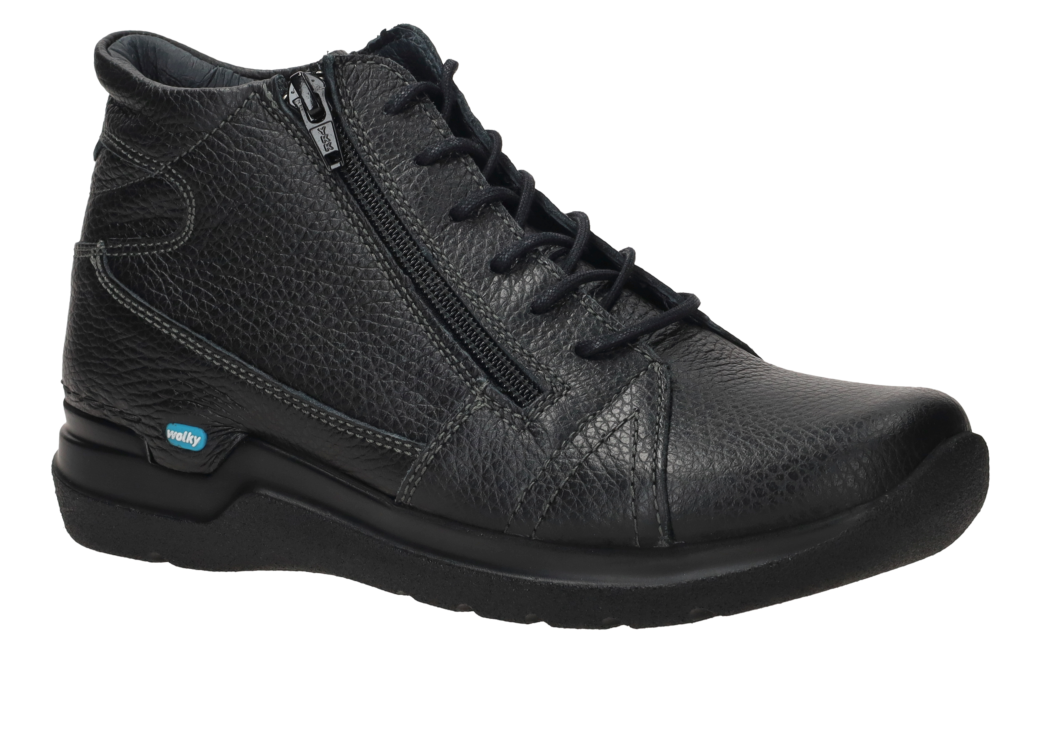 Wolky Why Floather Veterboots Zwart Dames | Durlinger.com