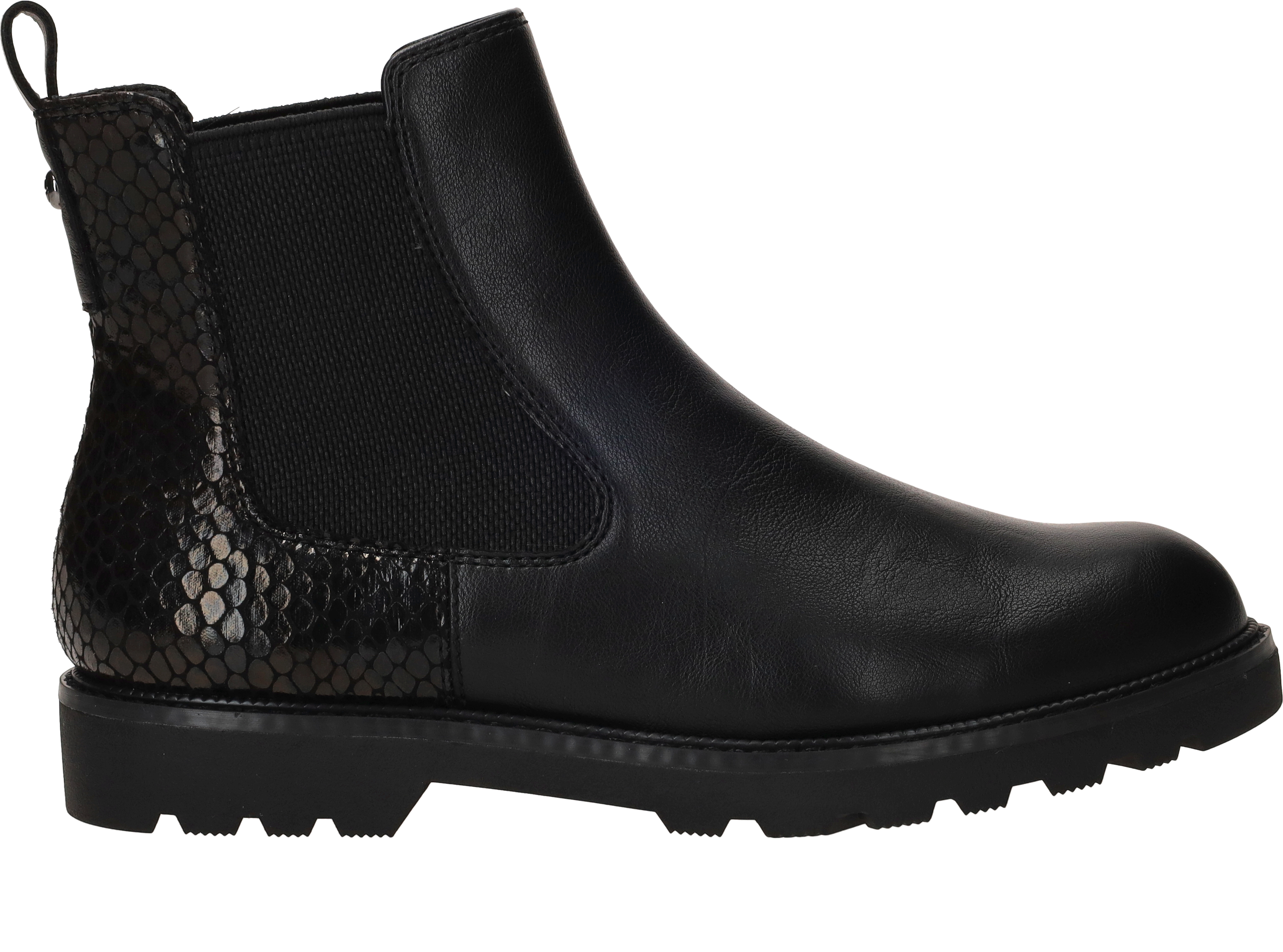 Tamaris Chelseaboots Dames Zwart