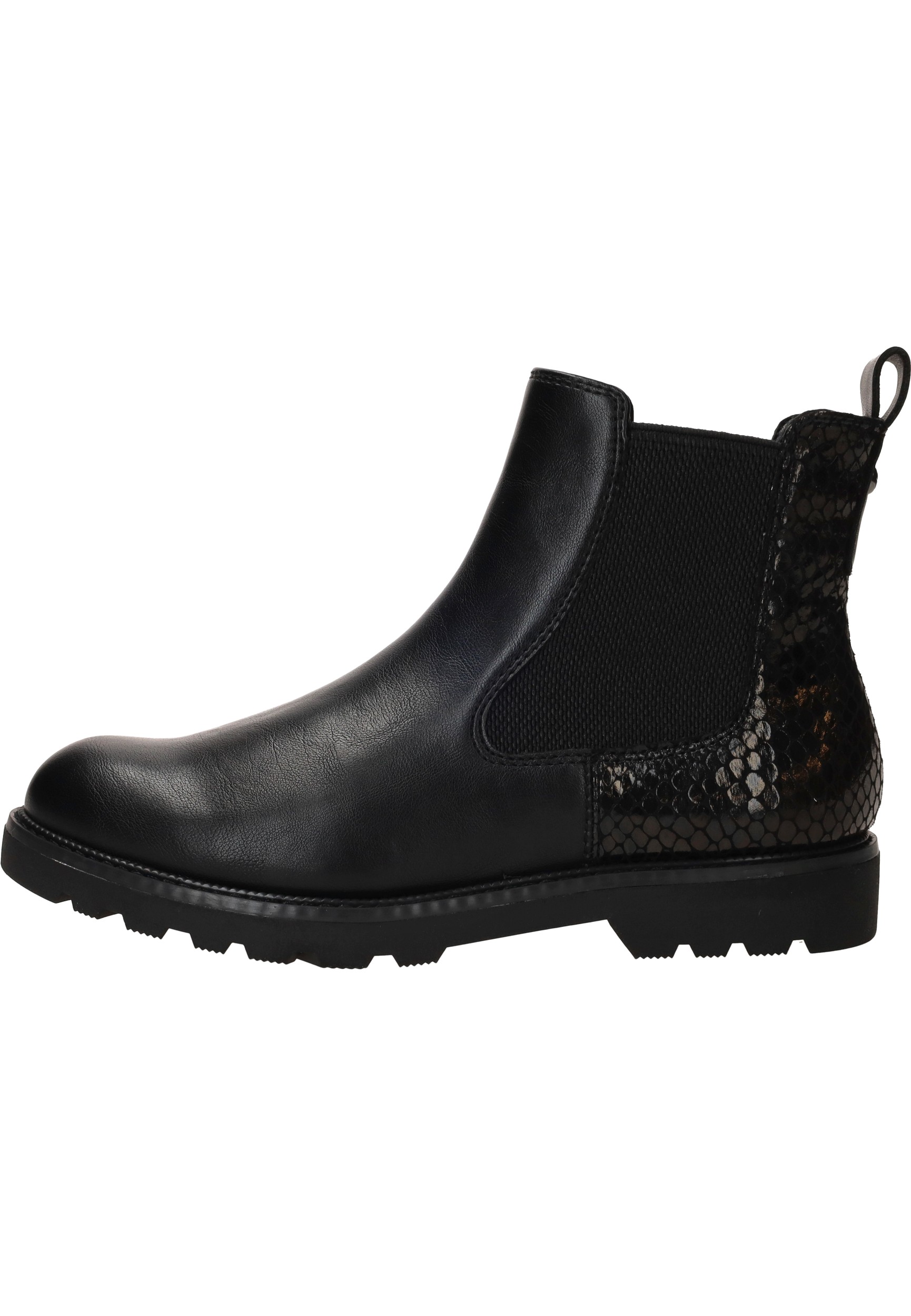 Tamaris Chelseaboots Dames Zwart