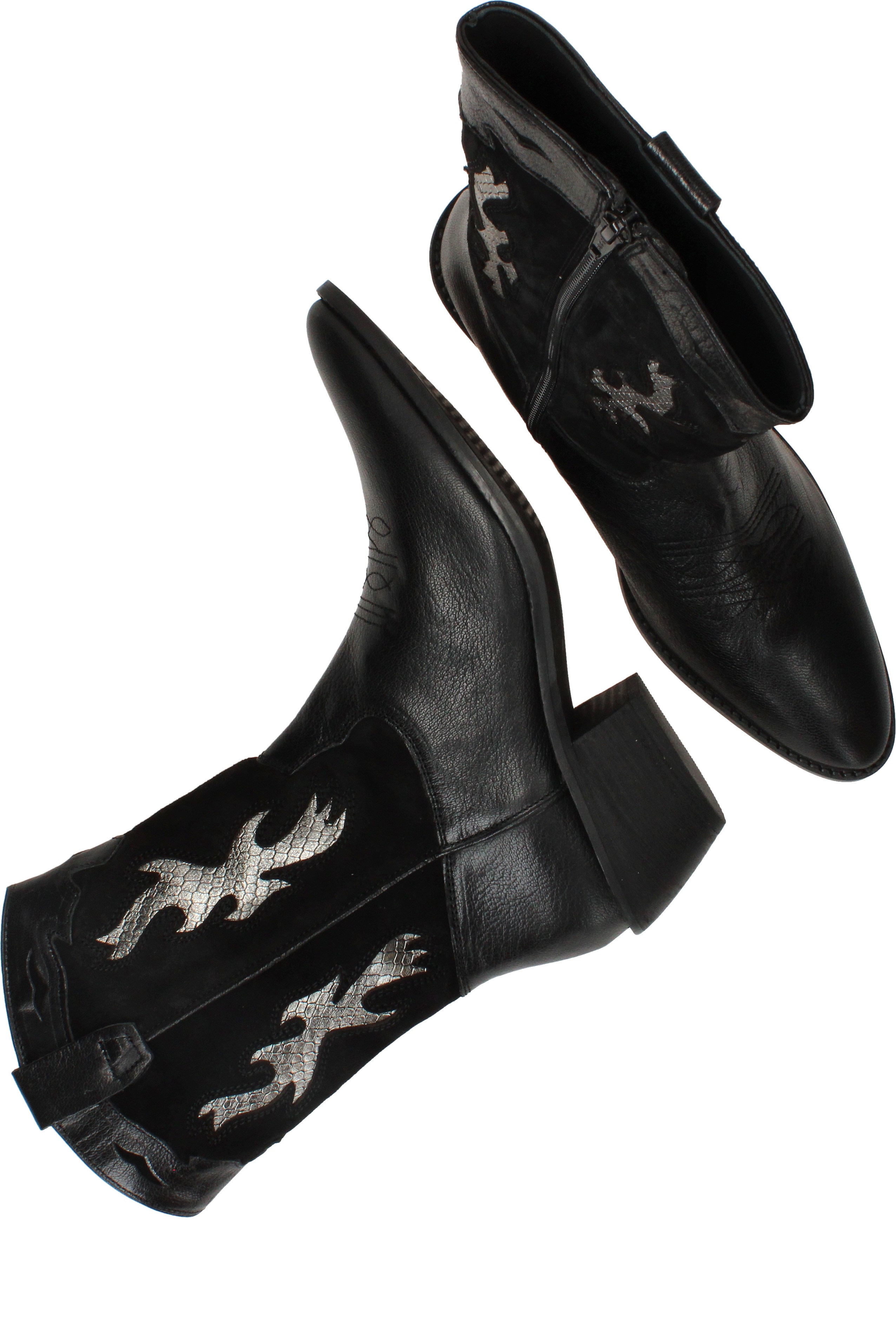 LOFF 1881 Westernboots Dames Zwart – foto 3