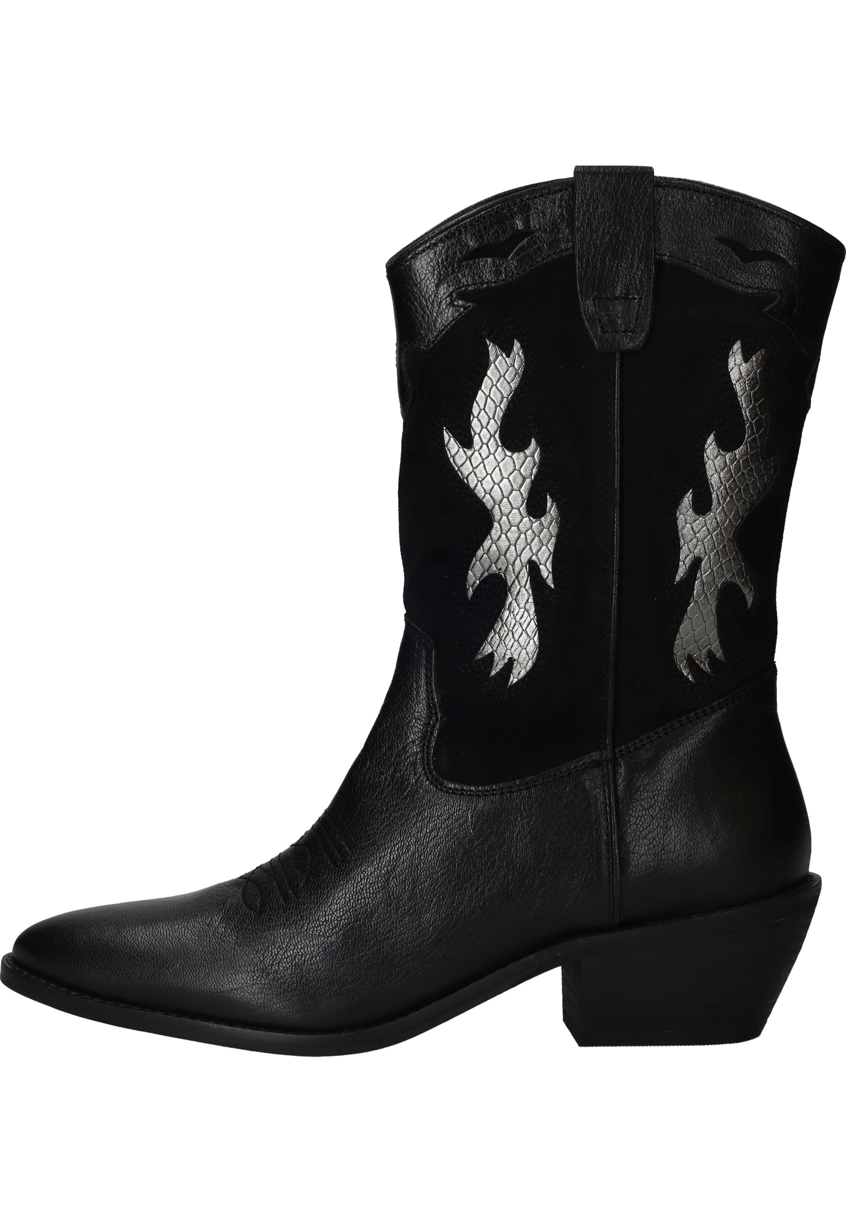 LOFF 1881 Westernboots Dames Zwart