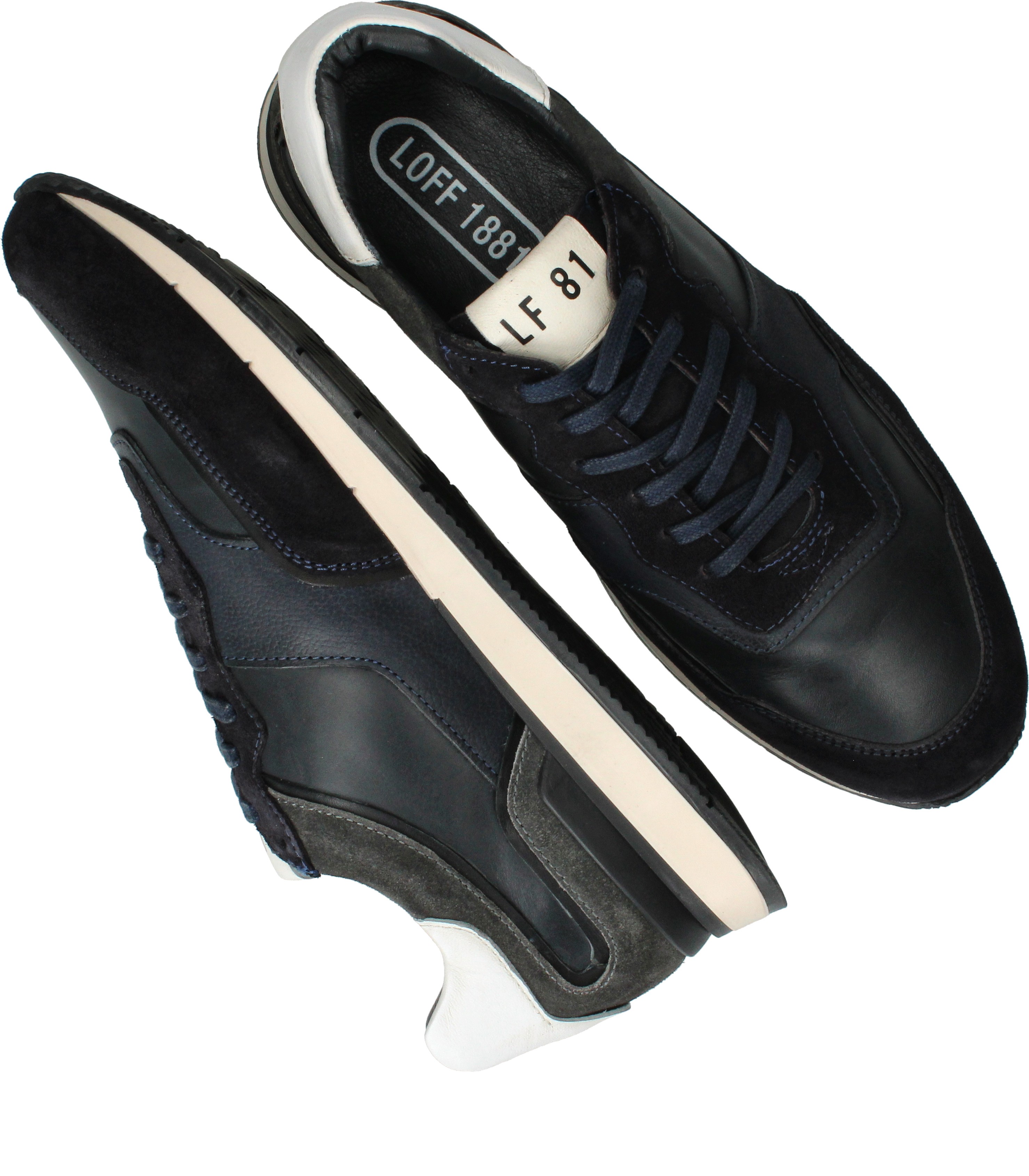LOFF 1881 Sneakers Heren Blauw – foto 3