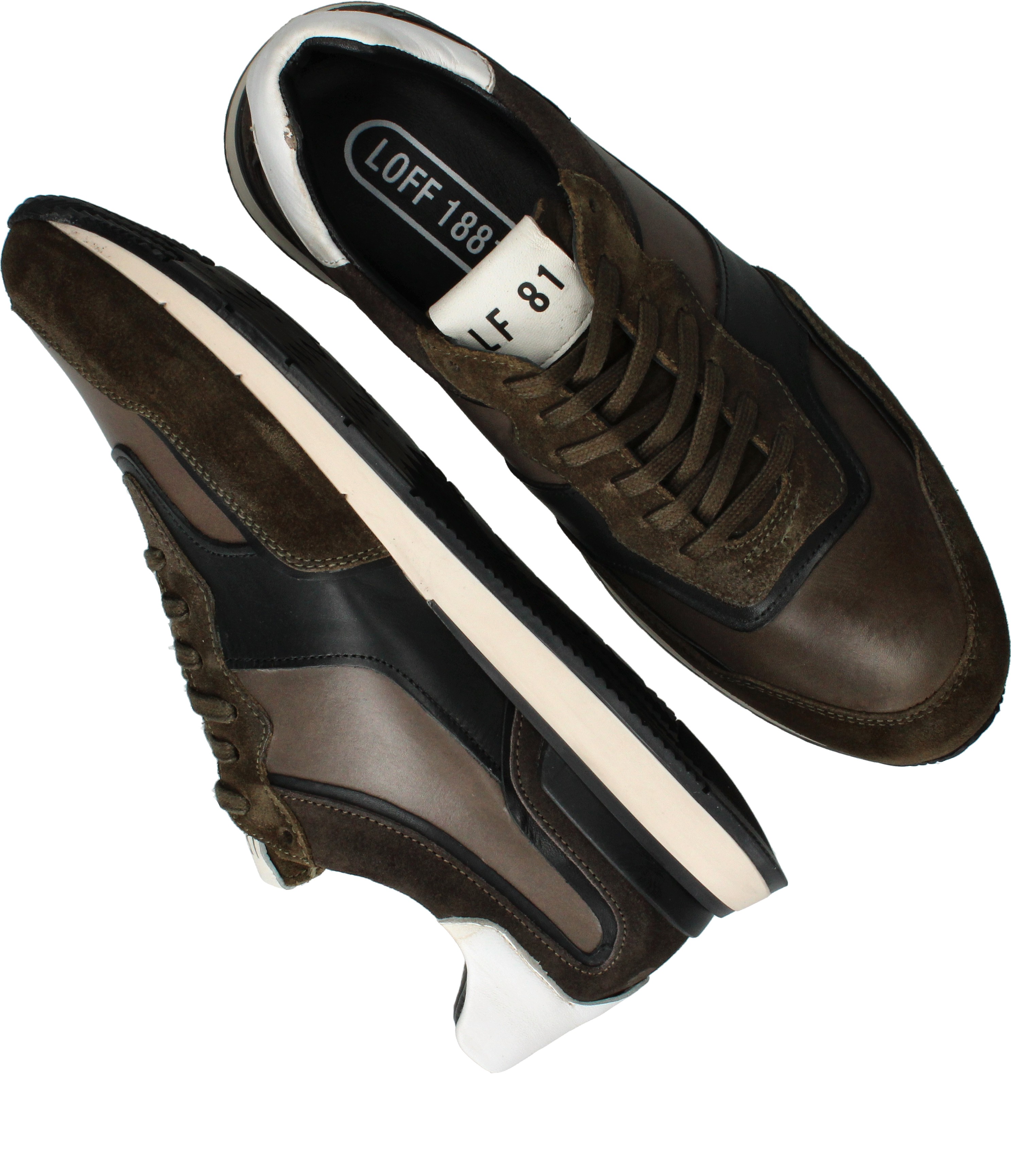 LOFF 1881 Sneakers Heren Groen – foto 3