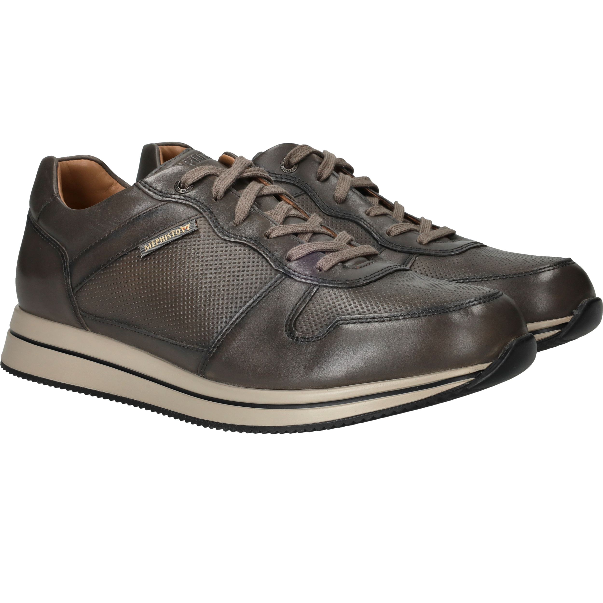 Mephisto Gerome Randy Sneakers Heren Grijs, sneaker voor heren – foto 2