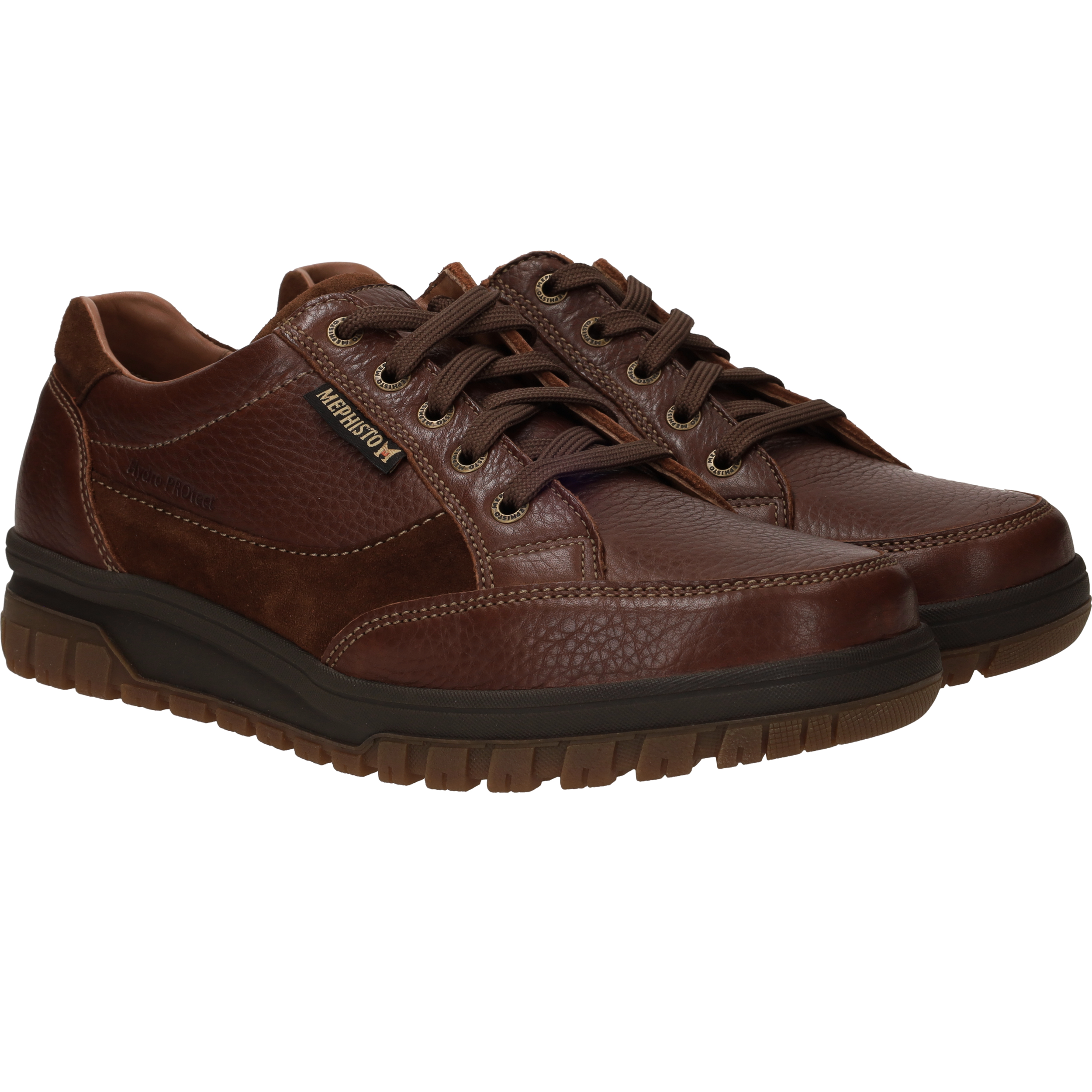 Mephisto Paco Montana Veterschoenen Heren Bruin, veterschoen voor heren – foto 2