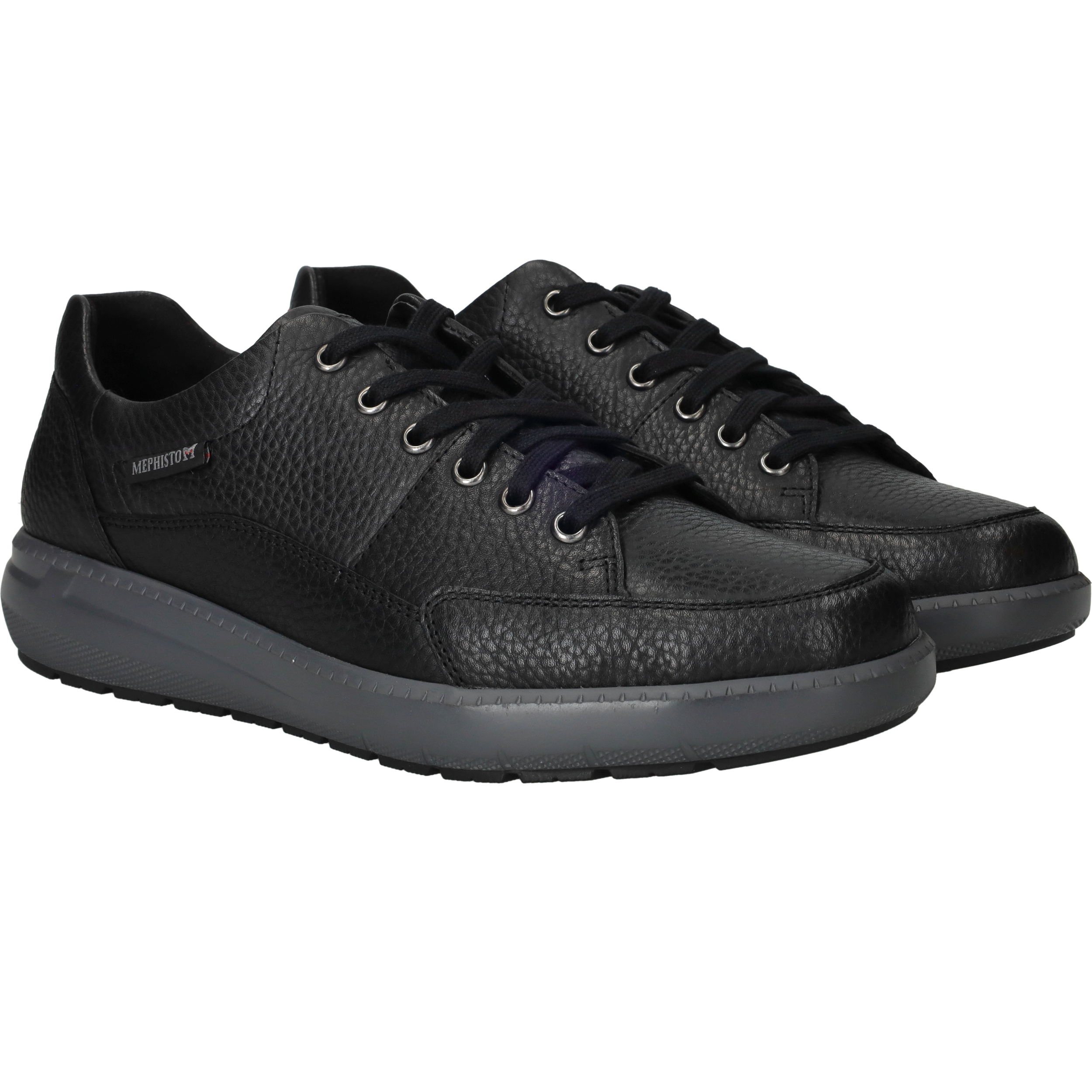 Mephisto Jango Oregon Veterschoenen Heren Zwart, veterschoen voor heren – foto 2