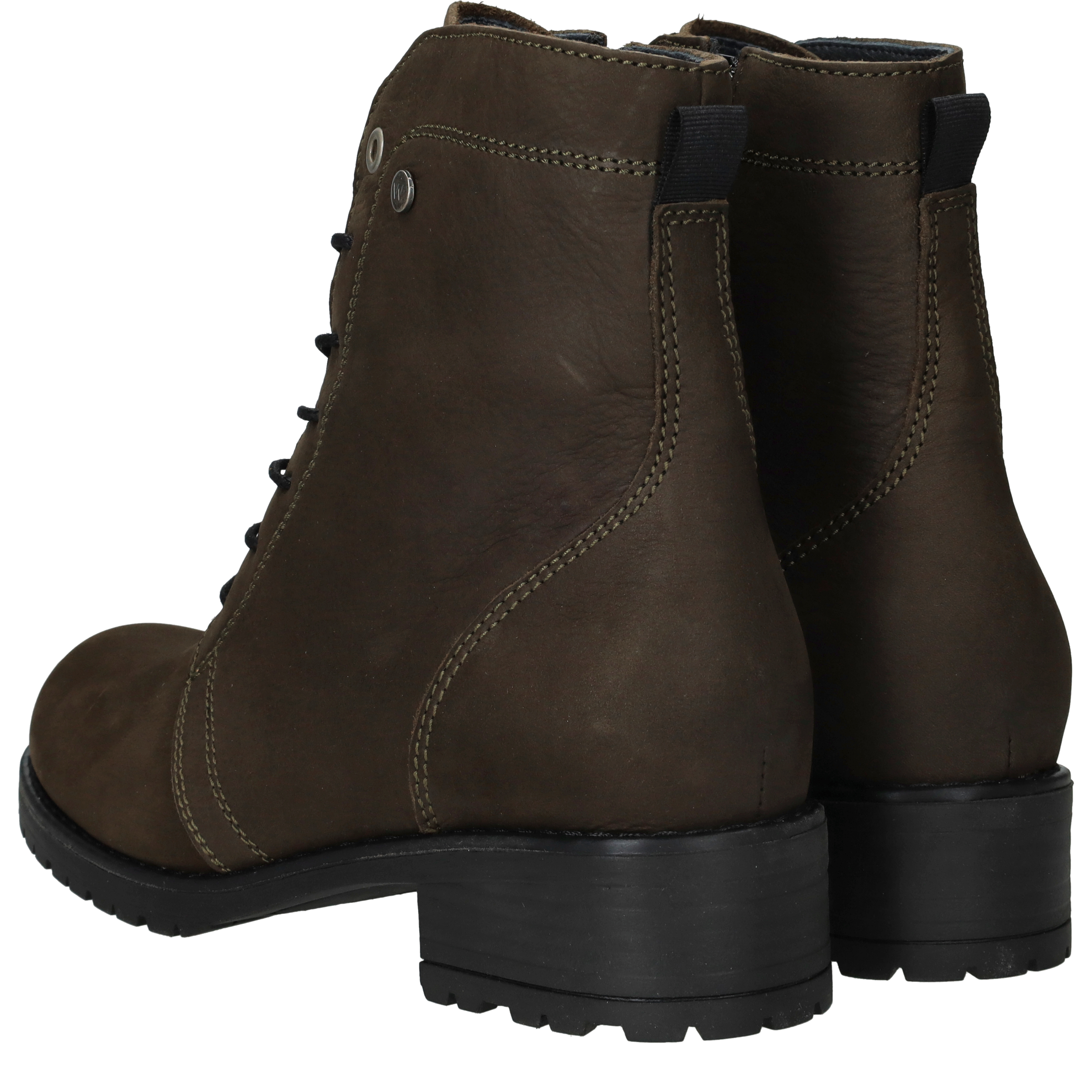 Wolky Quinta F2F Longbeach Veterboots Groen, veterboot voor unisex – foto 3