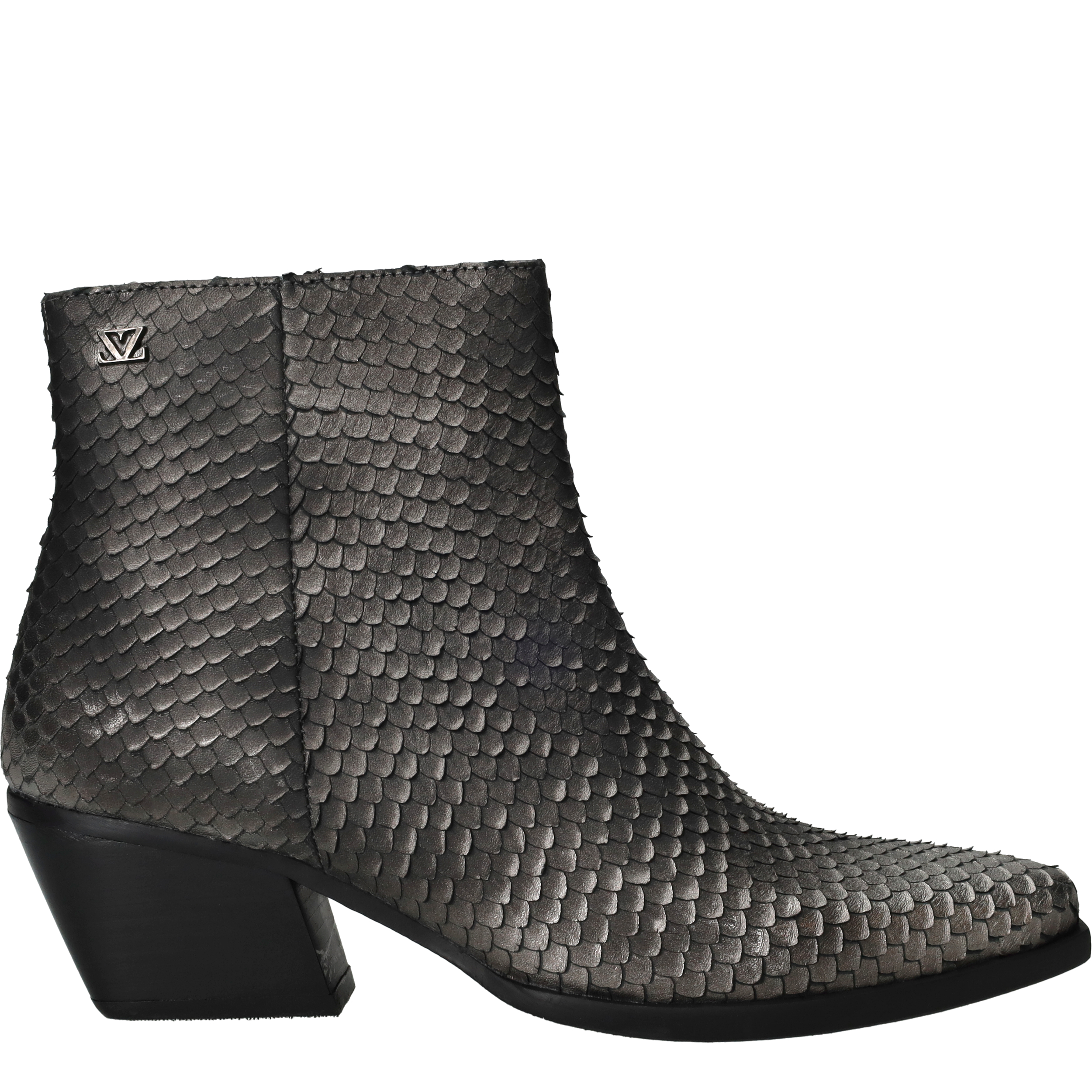 Lazamani Phoebe Enkellaarsjes Dames Zilver