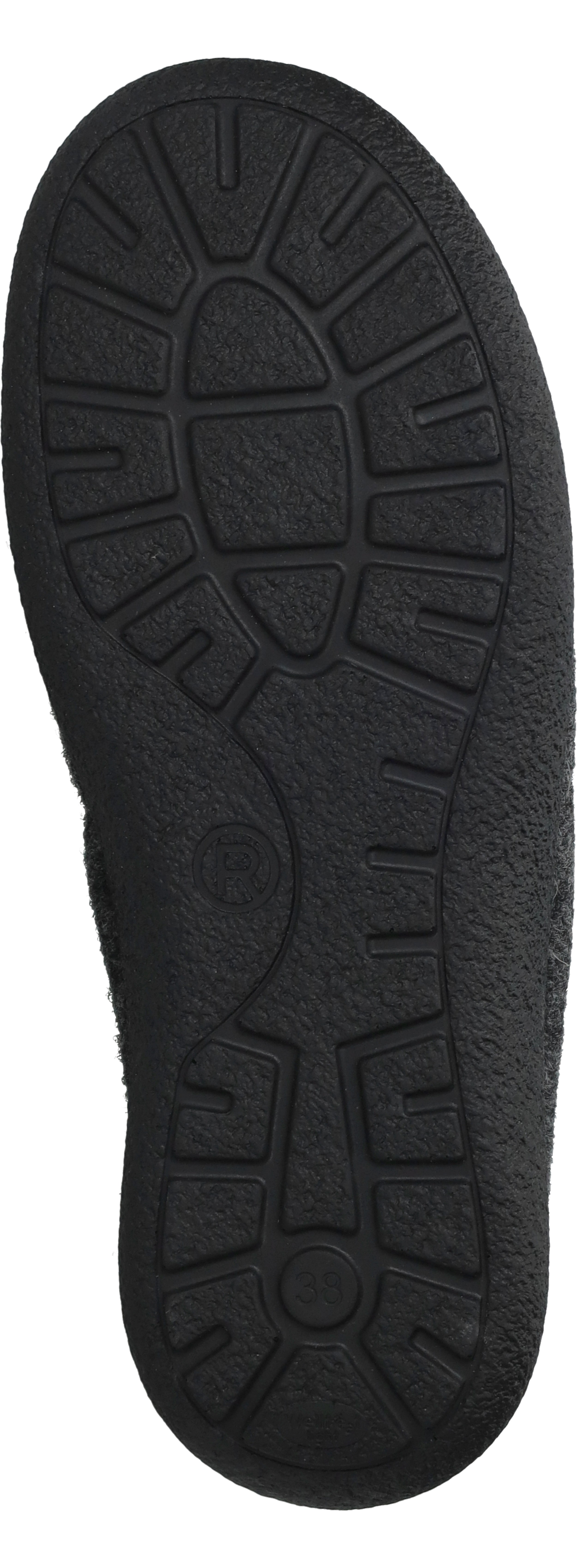 Rohde Dames Pantoffel - 2002-82 Donkergrijs - Maat 42
