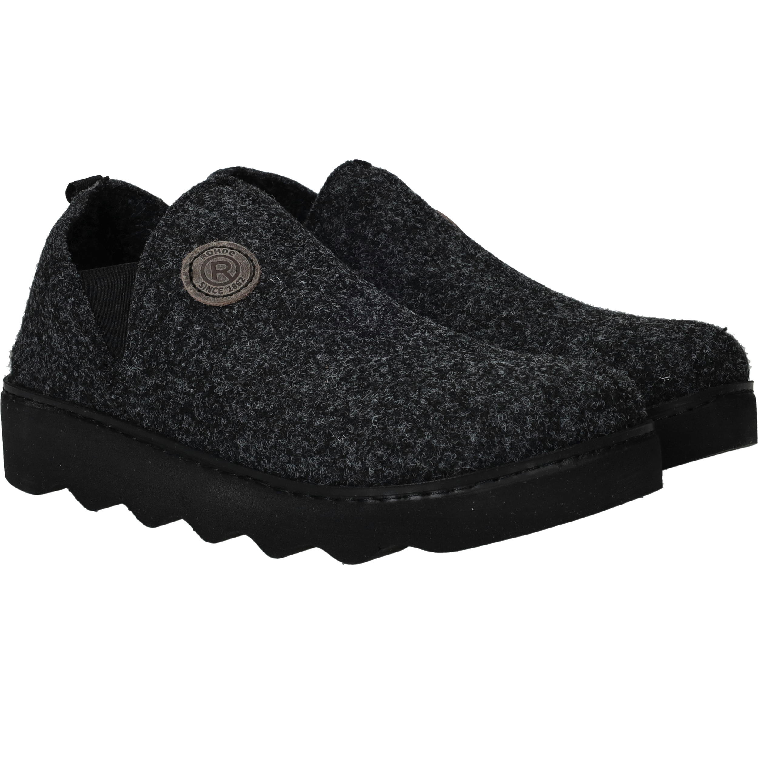 Rohde Pantoffels Dames Grijs, pantoffel voor dames – foto 6
